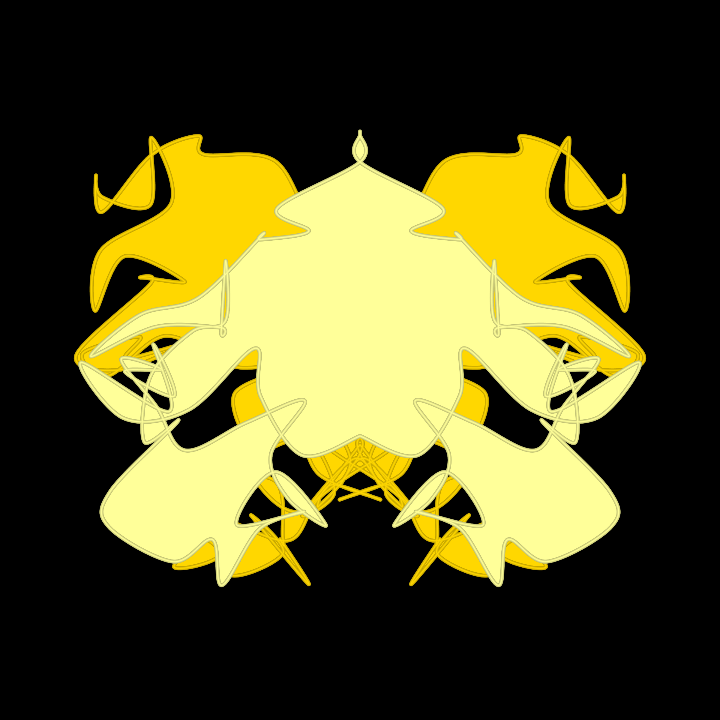 Art Blocks - Art Blocks v2 - Cryptoblots #1561 - NFT # 3001561