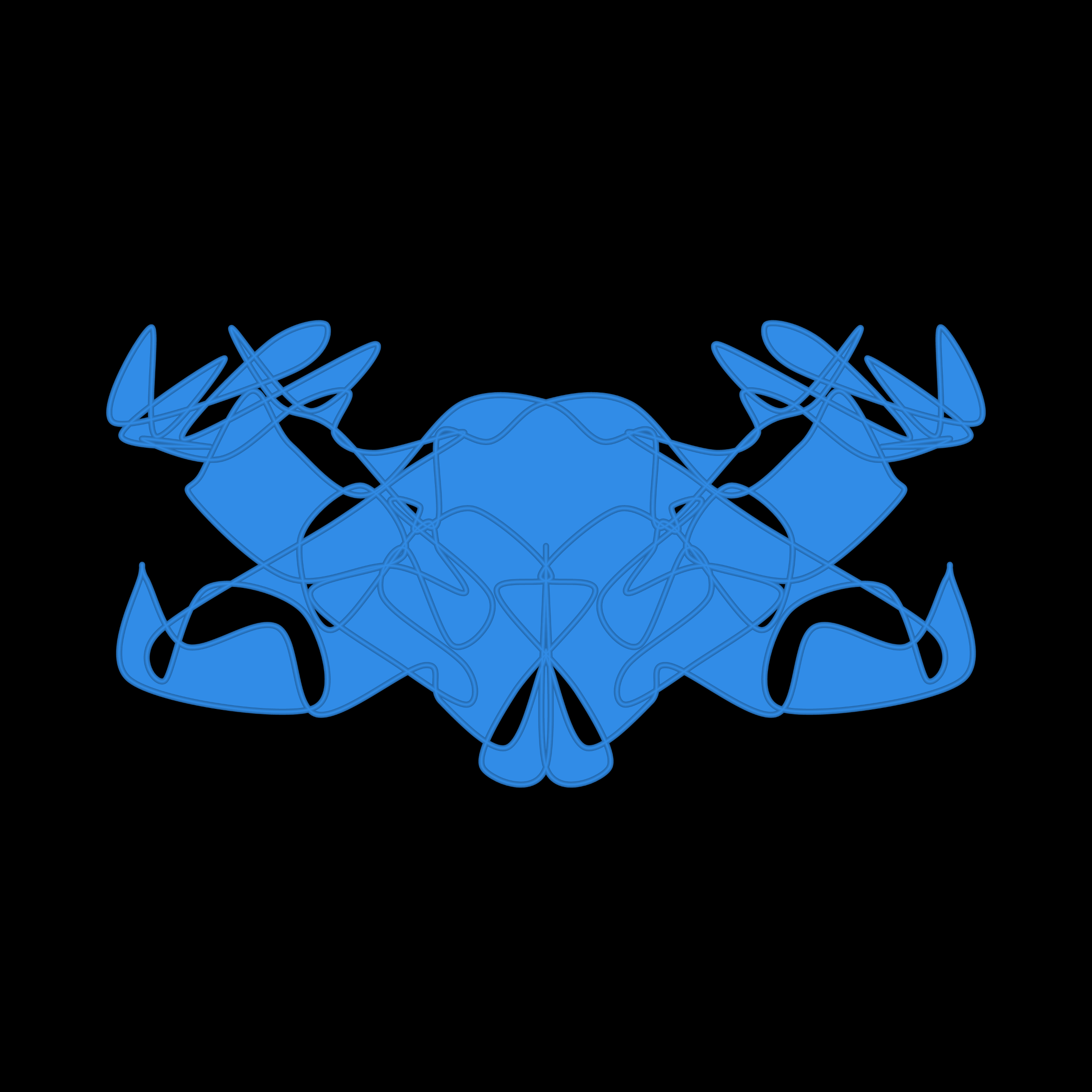 Art Blocks - Art Blocks v2 - Cryptoblots #1567 - NFT # 3001567