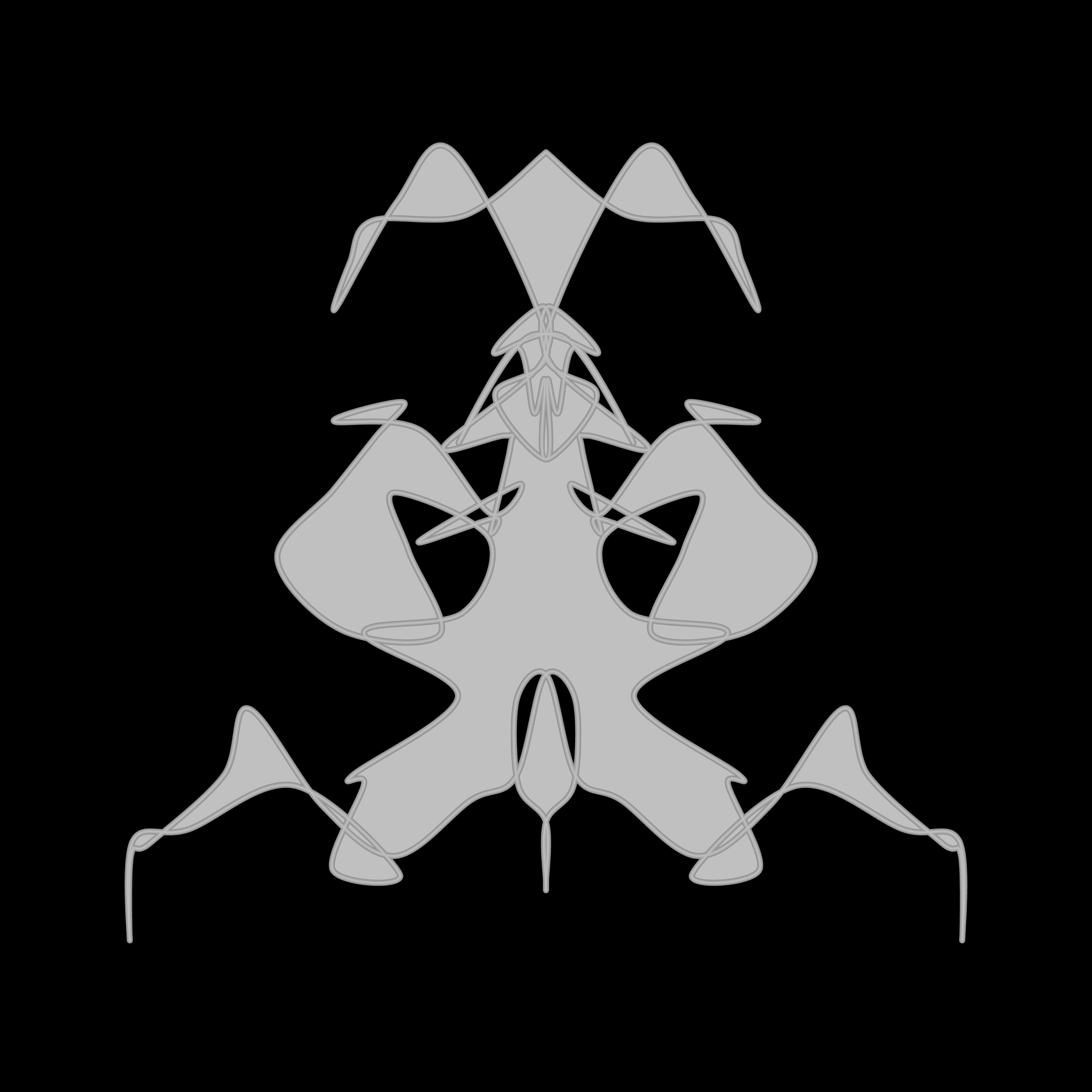 Art Blocks - Art Blocks v2 - Cryptoblots #1568 - NFT # 3001568