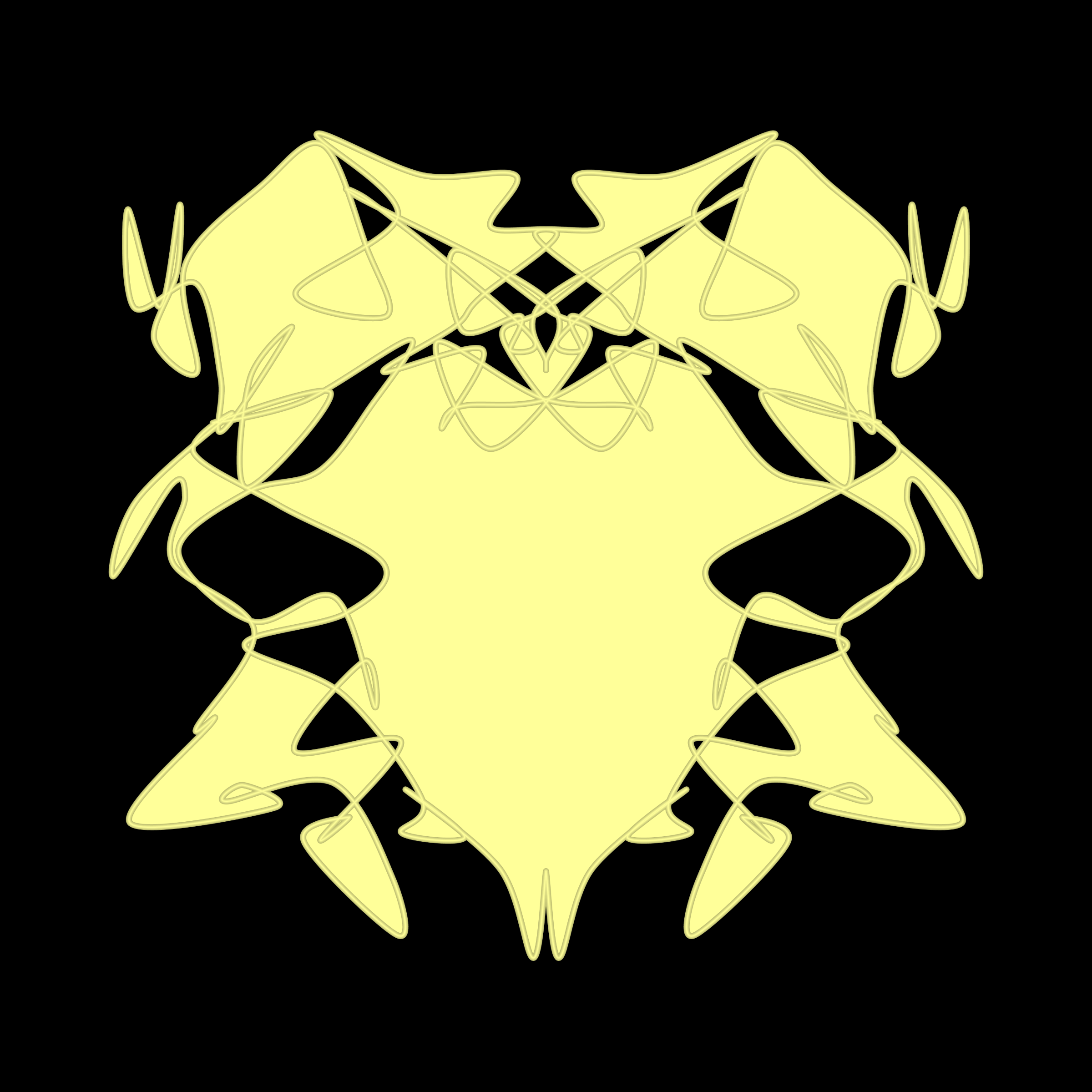 Art Blocks - Art Blocks v2 - Cryptoblots #1569 - NFT # 3001569