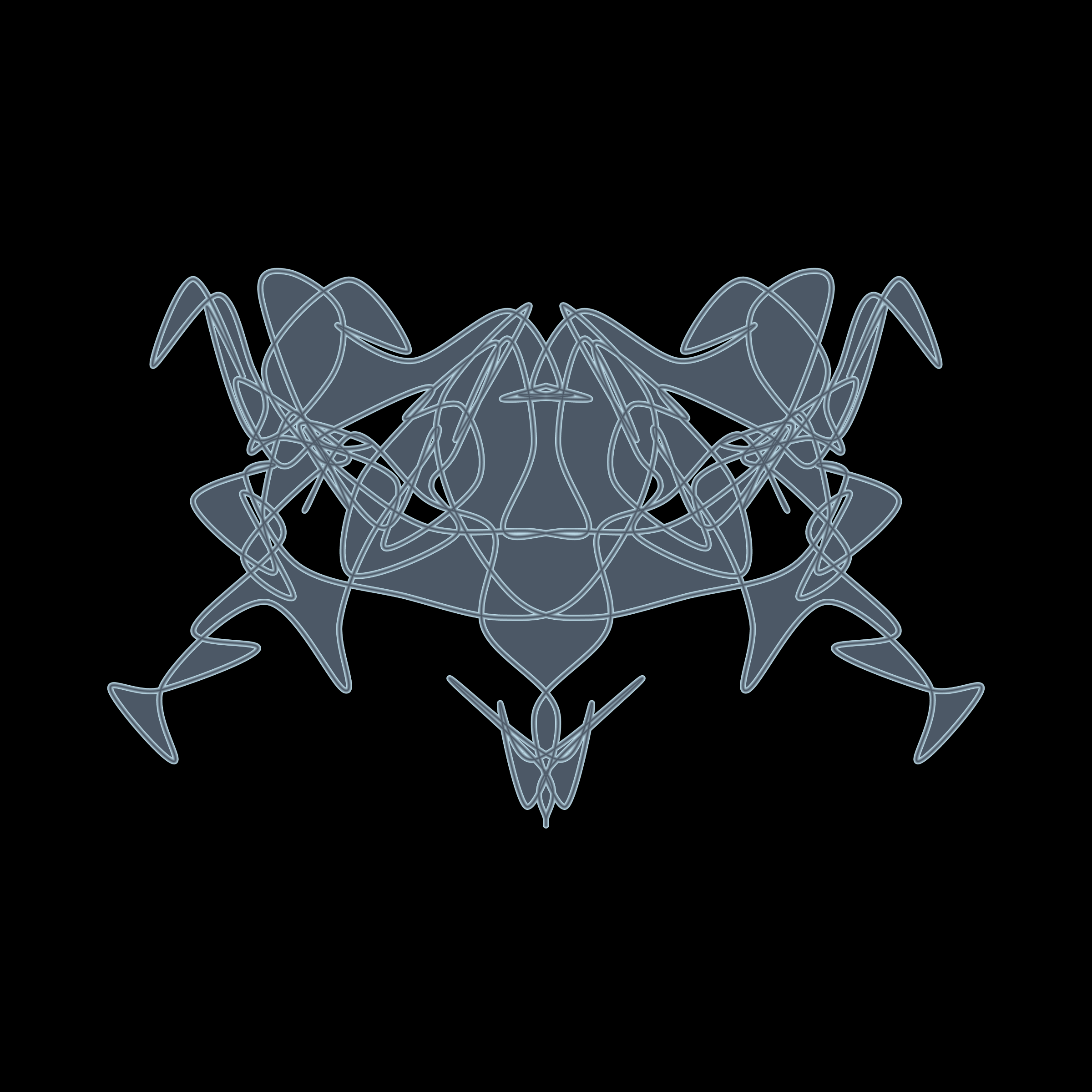 Art Blocks - Art Blocks v2 - Cryptoblots #1572 - NFT # 3001572