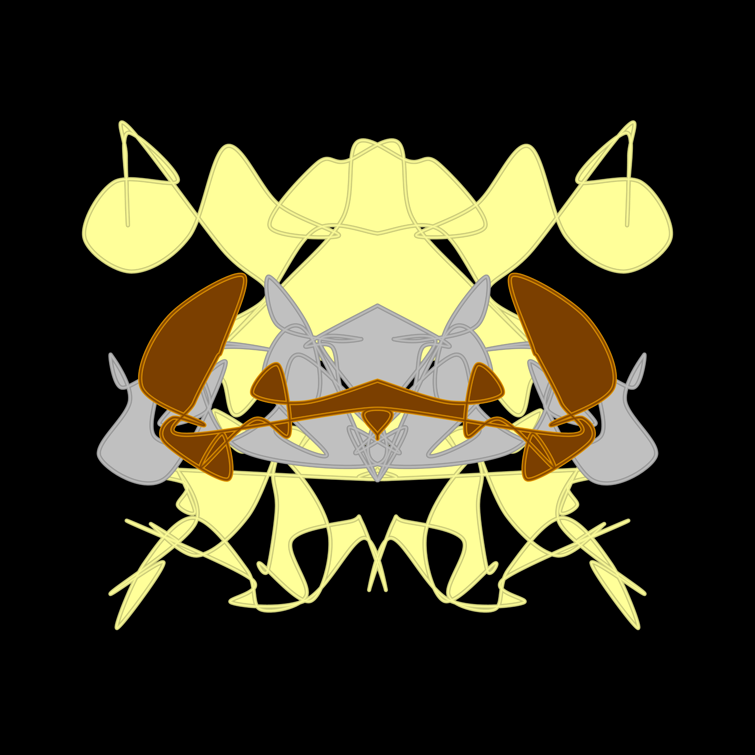 Art Blocks - Art Blocks v2 - Cryptoblots #1574 - NFT # 3001574