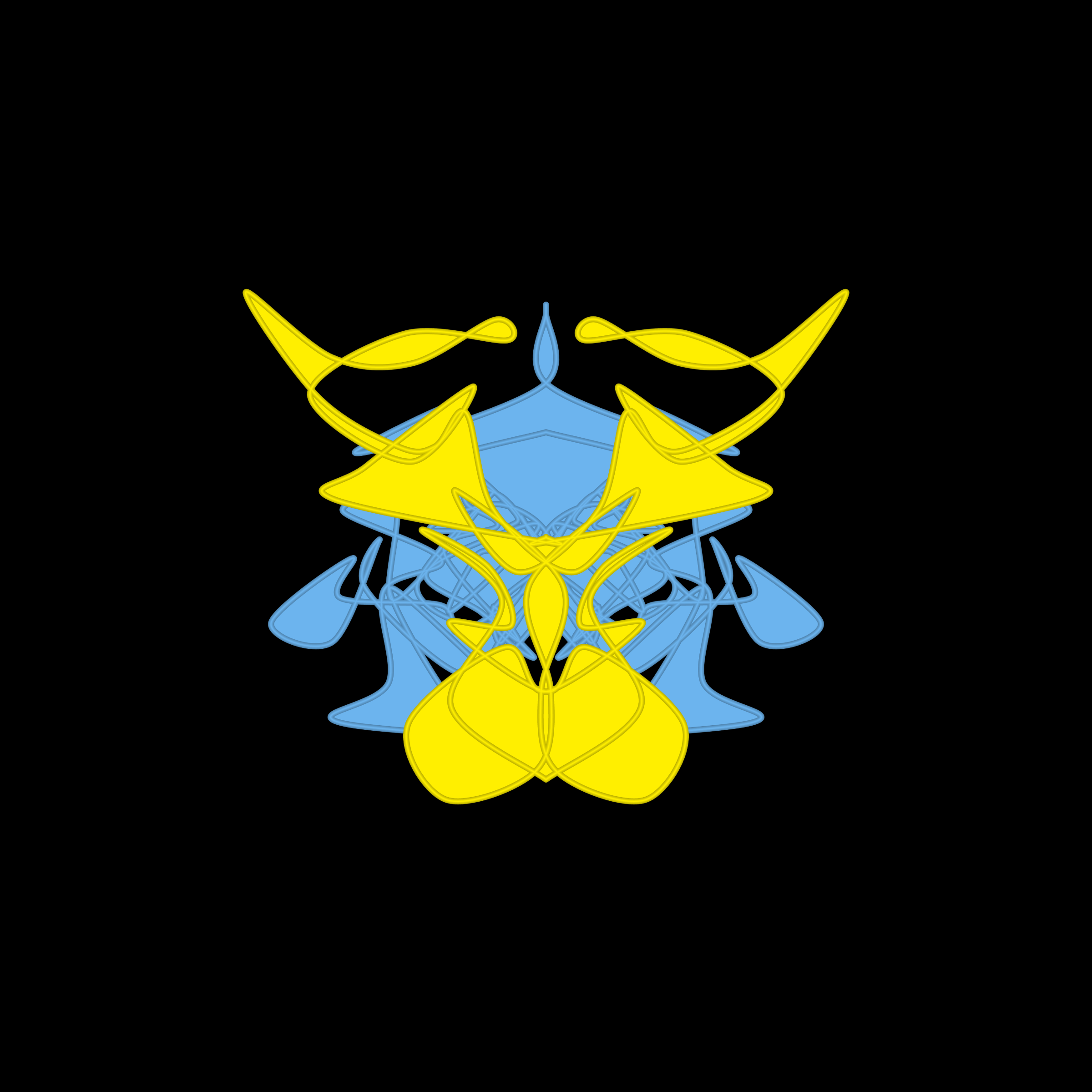 Art Blocks - Art Blocks v2 - Cryptoblots #1579 - NFT # 3001579