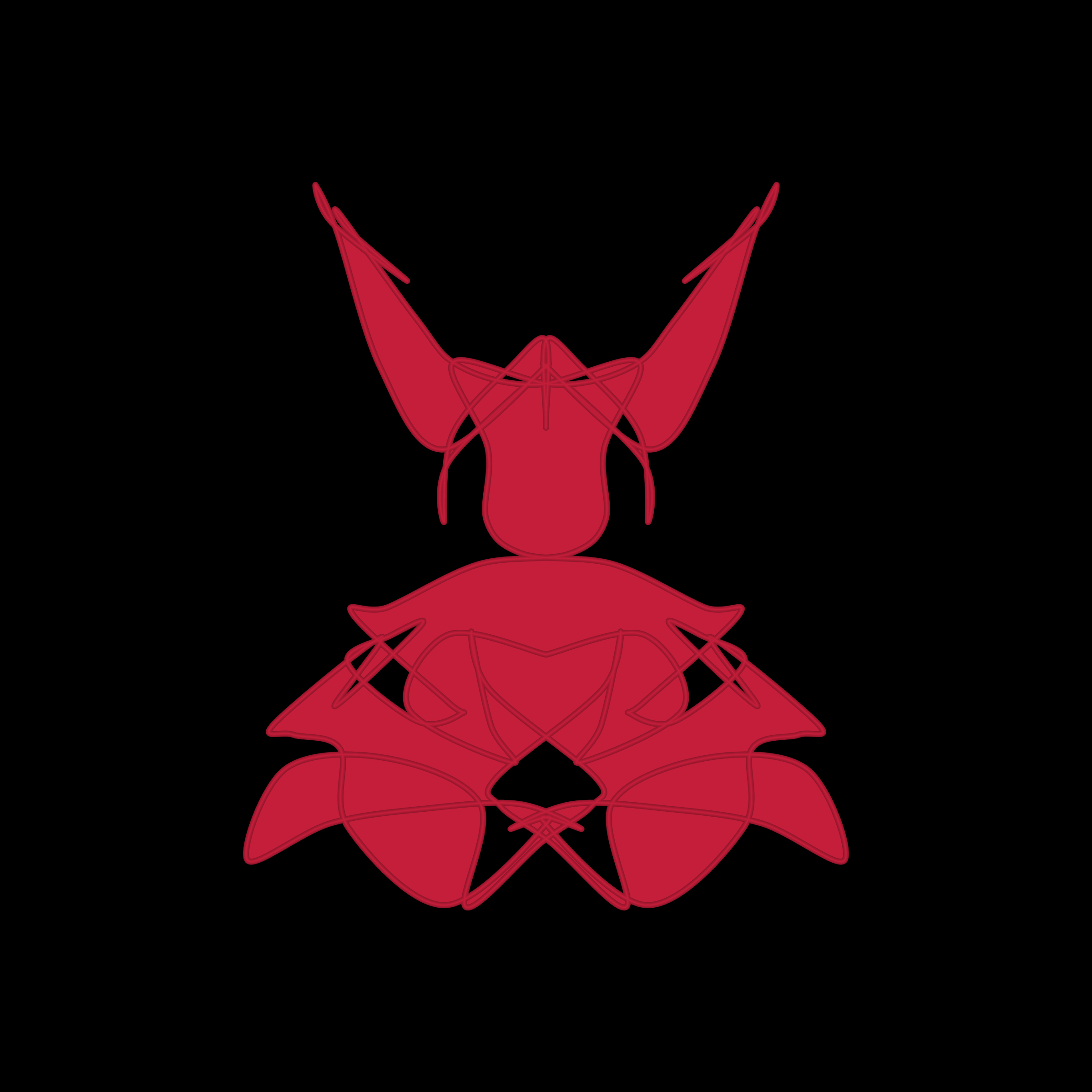 Art Blocks - Art Blocks v2 - Cryptoblots #1580 - NFT # 3001580