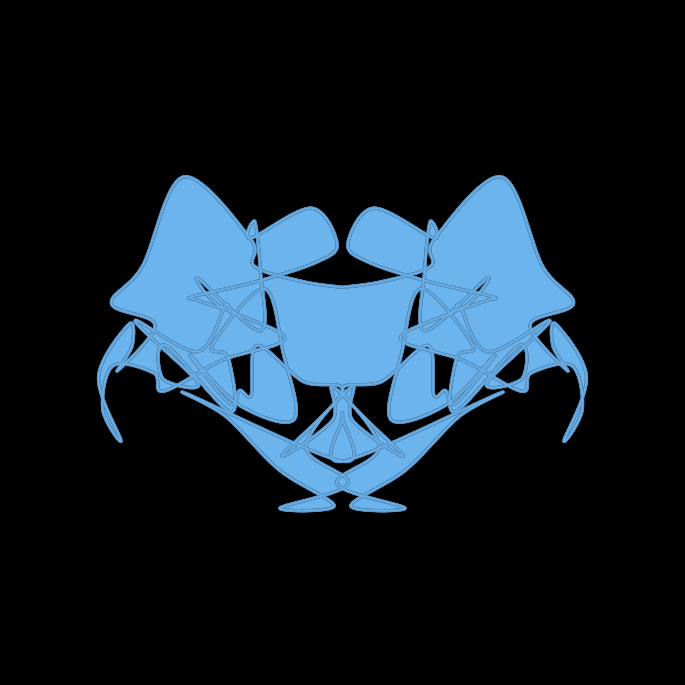 Art Blocks - Art Blocks v2 - Cryptoblots #1581 - NFT # 3001581