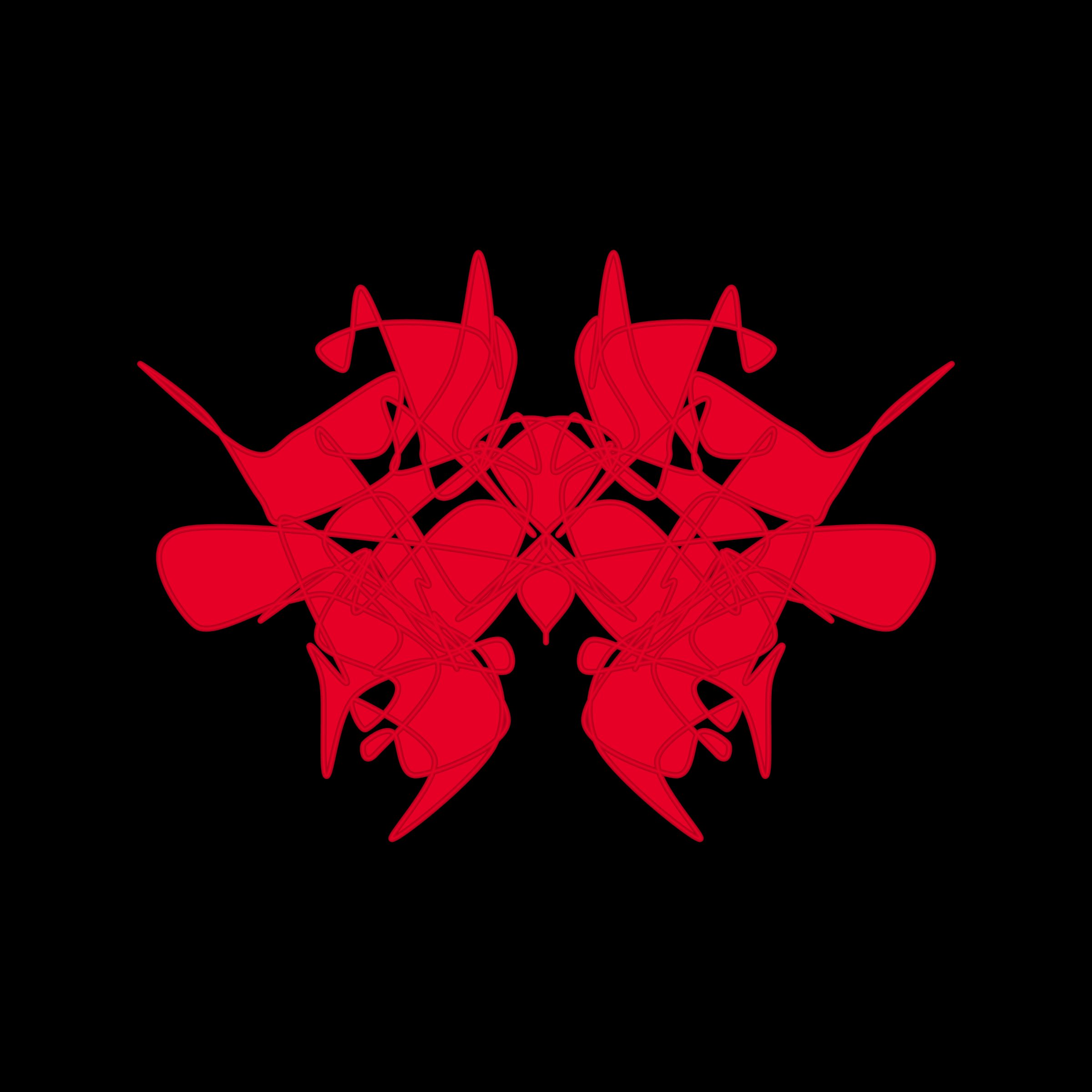 Art Blocks - Art Blocks v2 - Cryptoblots #1588 - NFT # 3001588