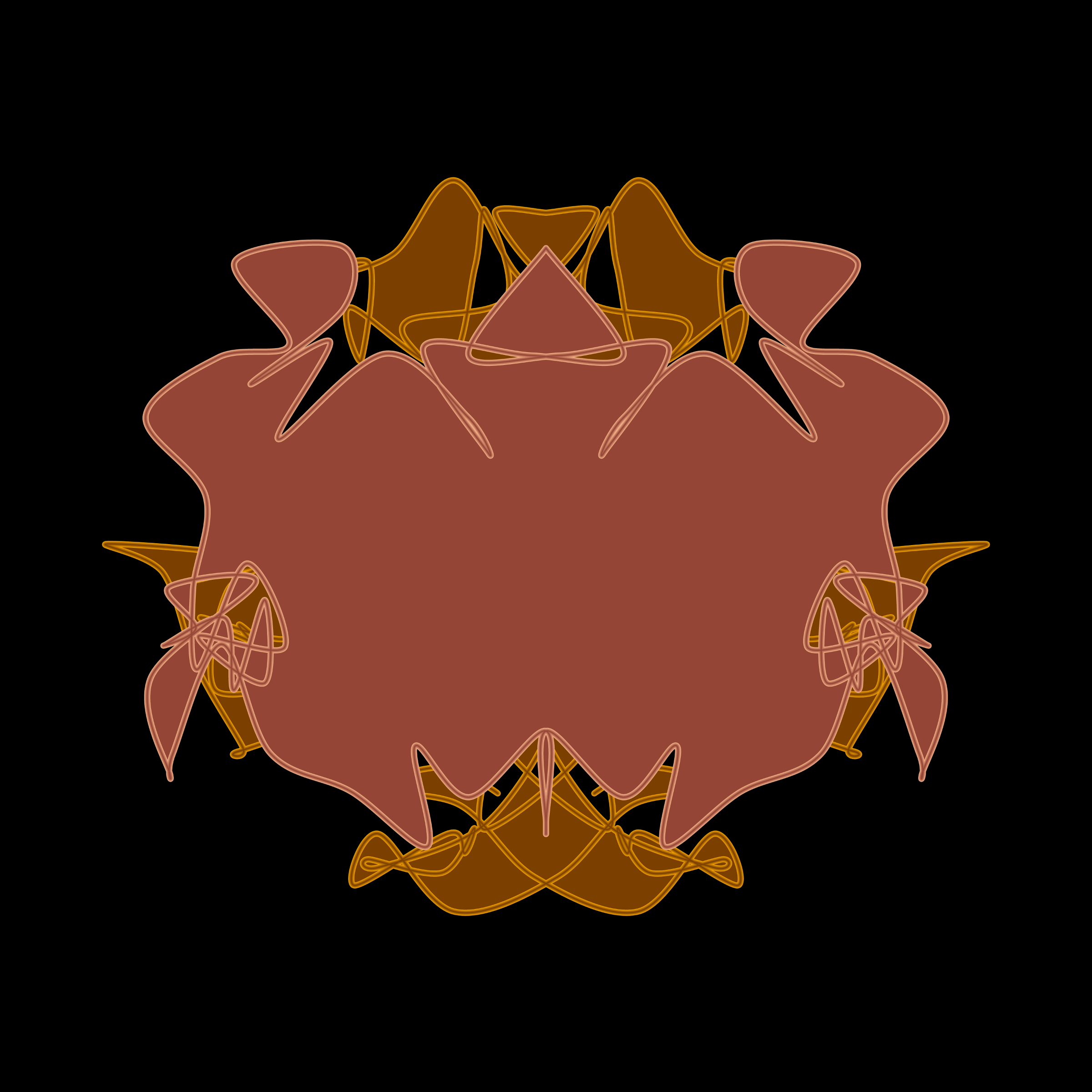 Art Blocks - Art Blocks v2 - Cryptoblots #1591 - NFT # 3001591