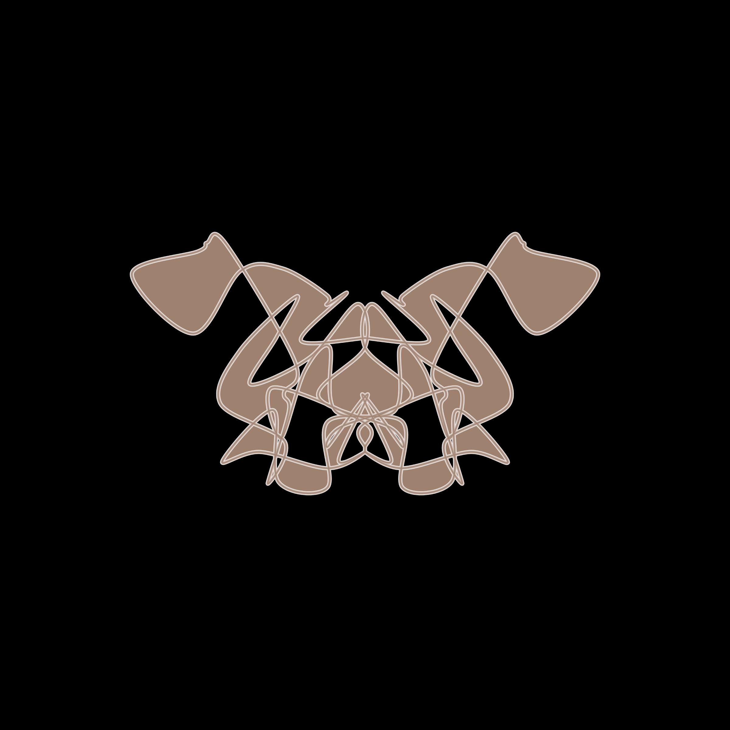 Art Blocks - Art Blocks v2 - Cryptoblots #1594 - NFT # 3001594