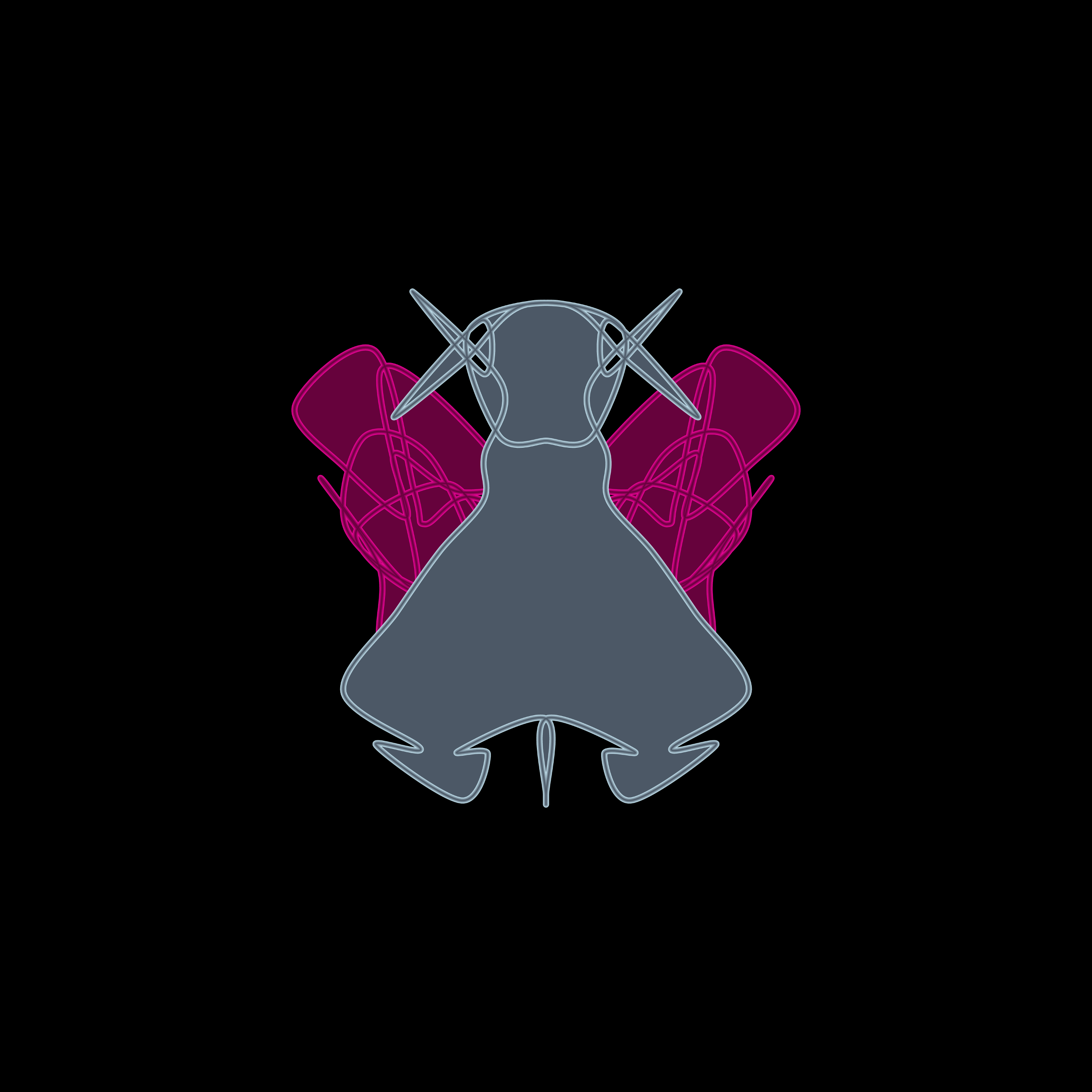 Art Blocks - Art Blocks v2 - Cryptoblots #1600 - NFT # 3001600