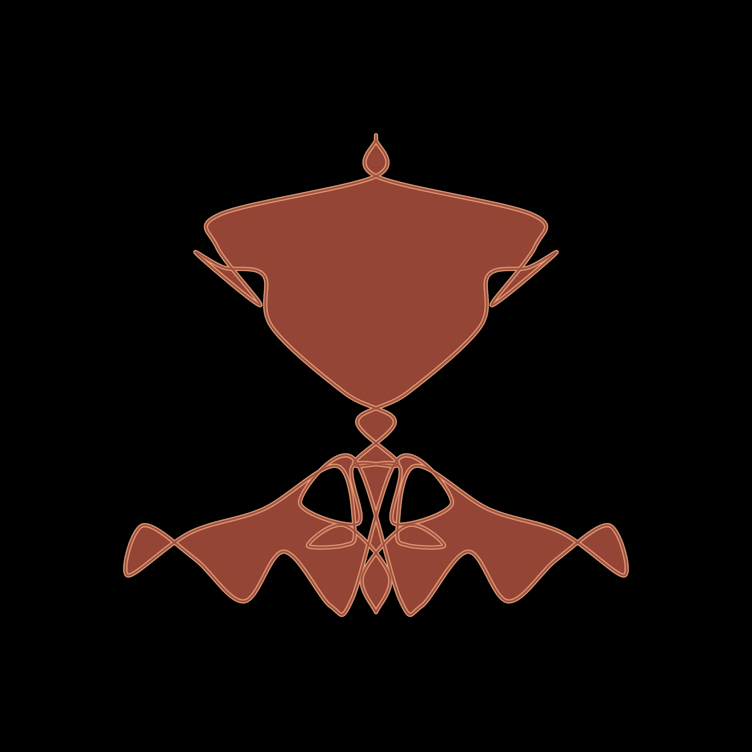 Art Blocks - Art Blocks v2 - Cryptoblots #1602 - NFT # 3001602