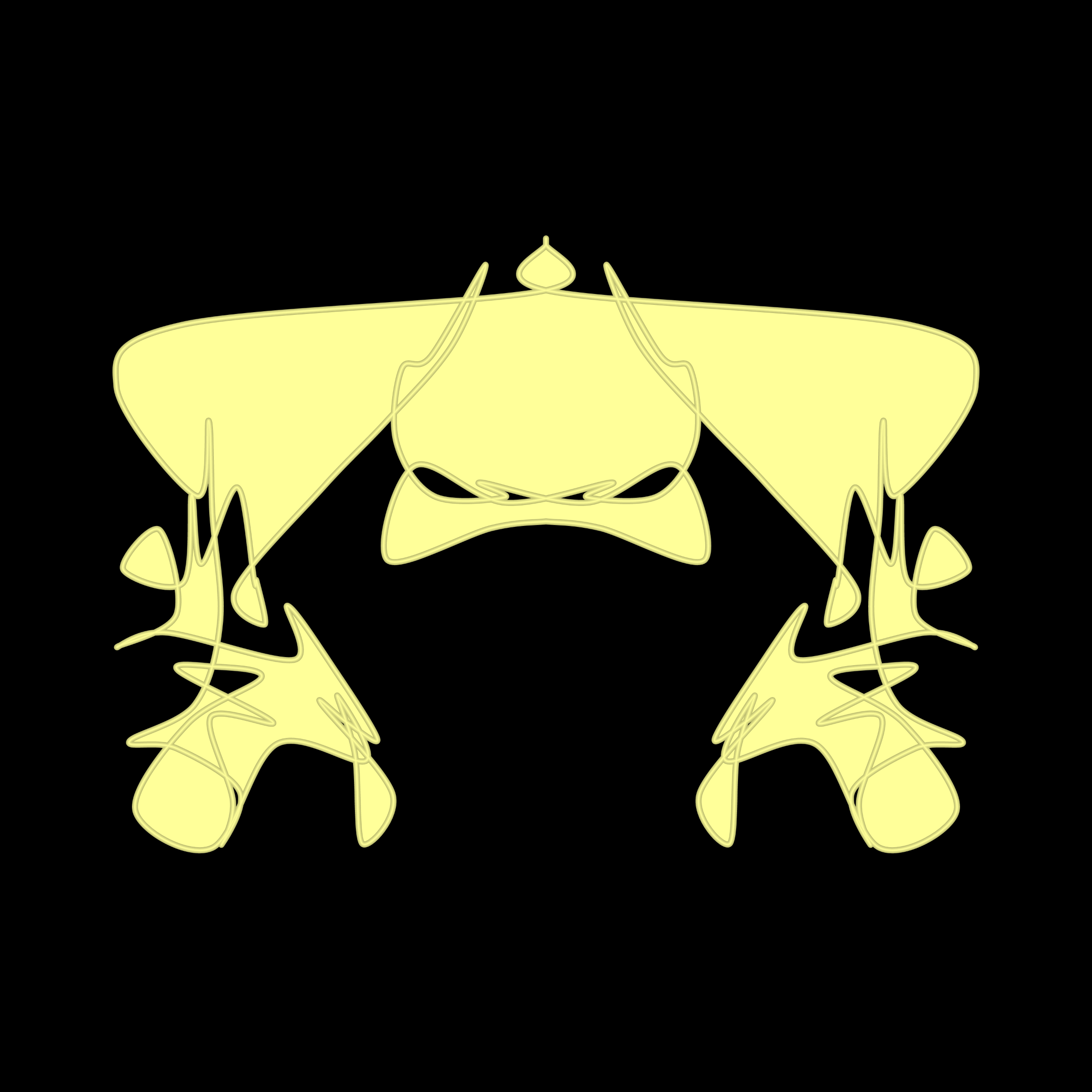 Art Blocks - Art Blocks v2 - Cryptoblots #1603 - NFT # 3001603