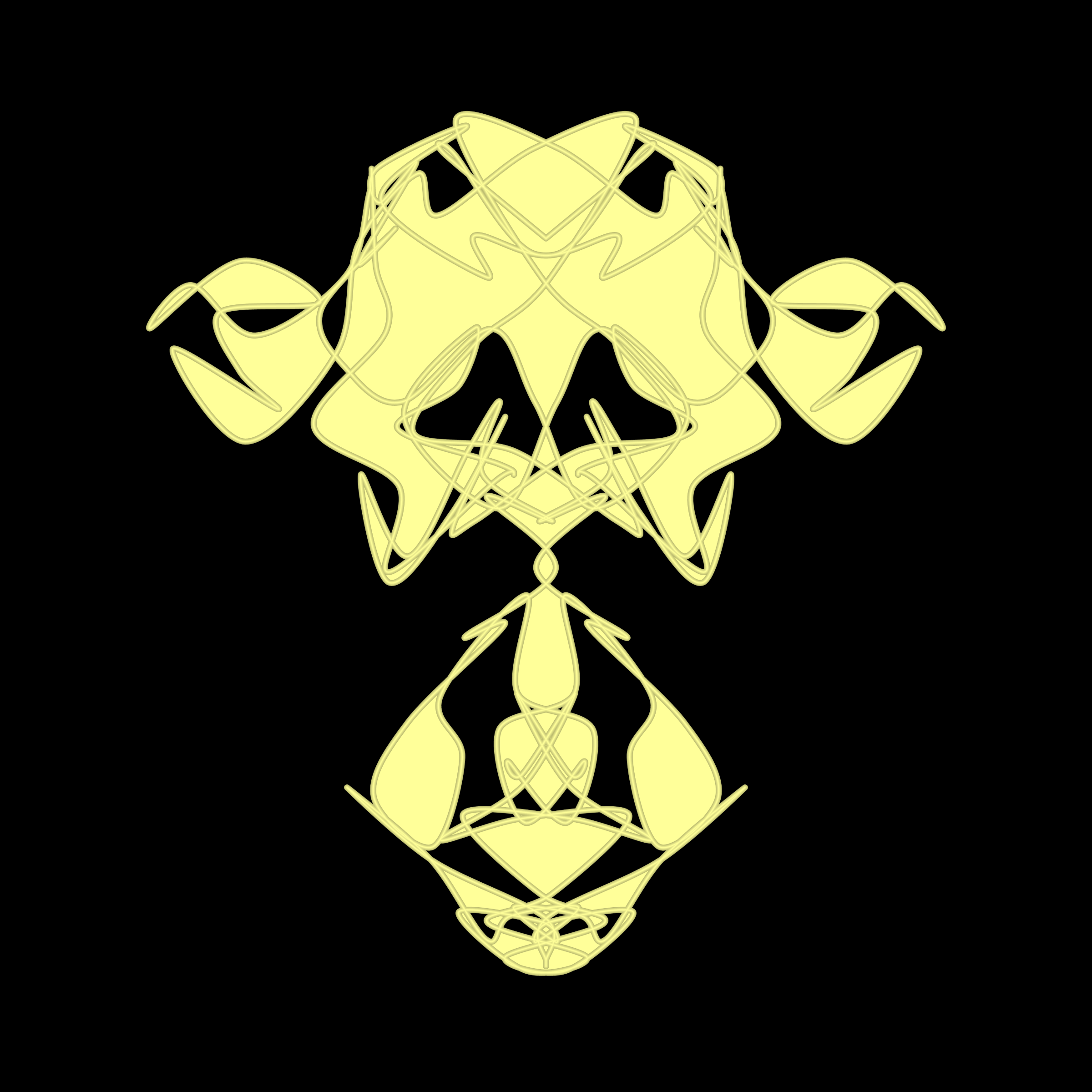 Art Blocks - Art Blocks v2 - Cryptoblots #1605 - NFT # 3001605