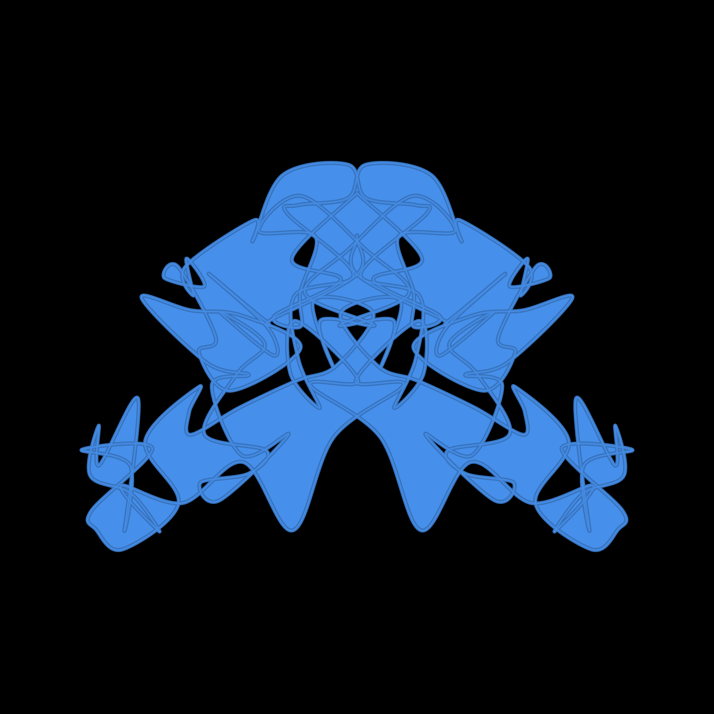 Art Blocks - Art Blocks v2 - Cryptoblots #1606 - NFT # 3001606