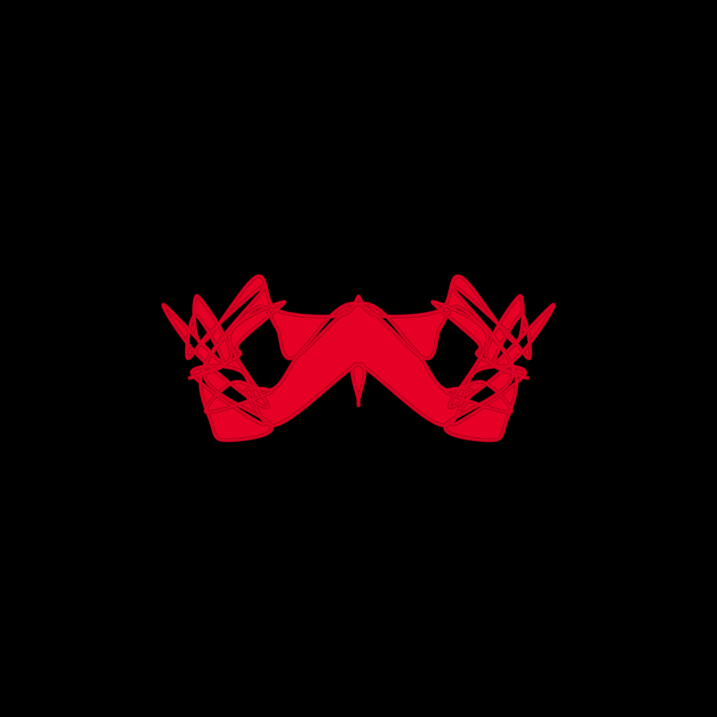 Art Blocks - Art Blocks v2 - Cryptoblots #1611 - NFT # 3001611