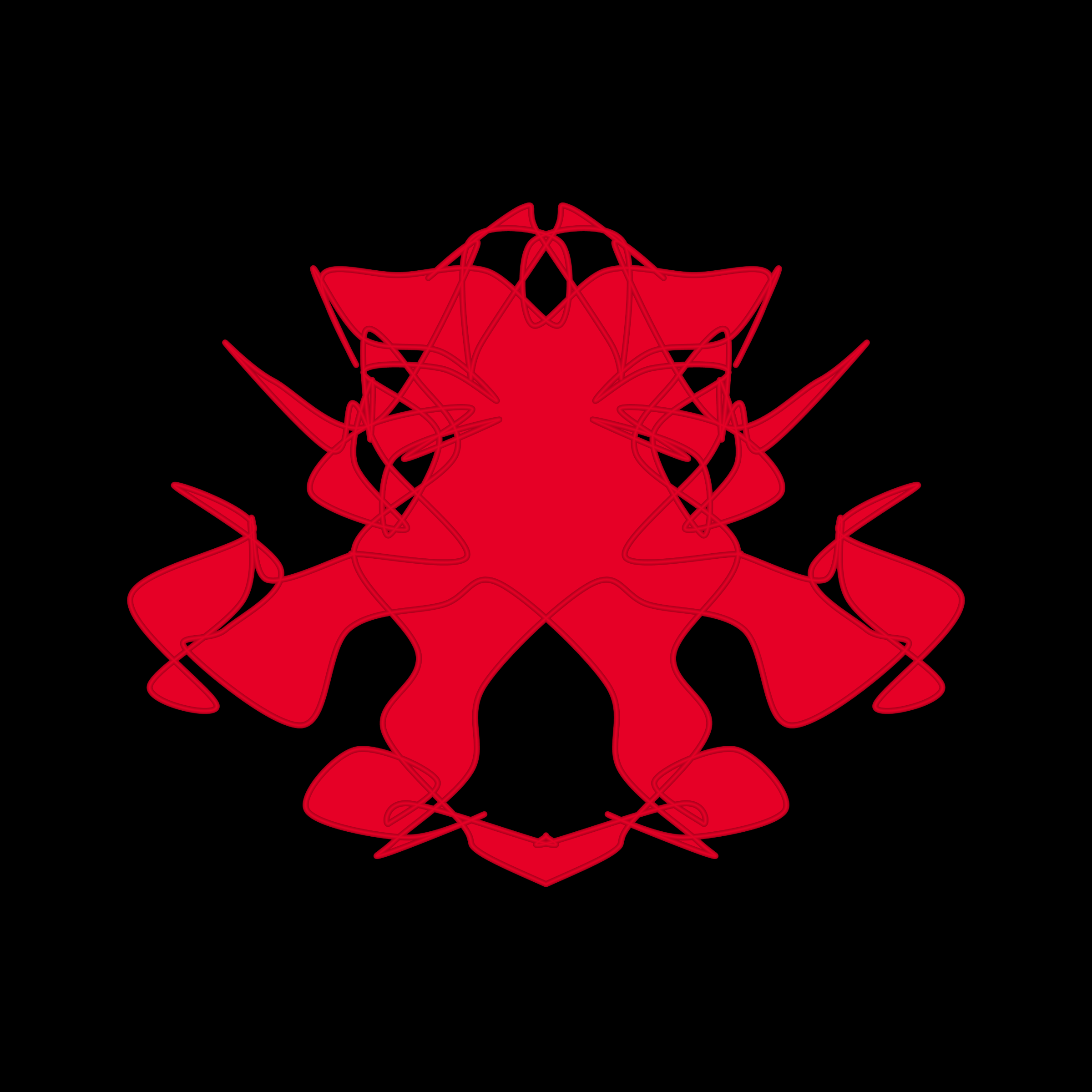 Art Blocks - Art Blocks v2 - Cryptoblots #1612 - NFT # 3001612