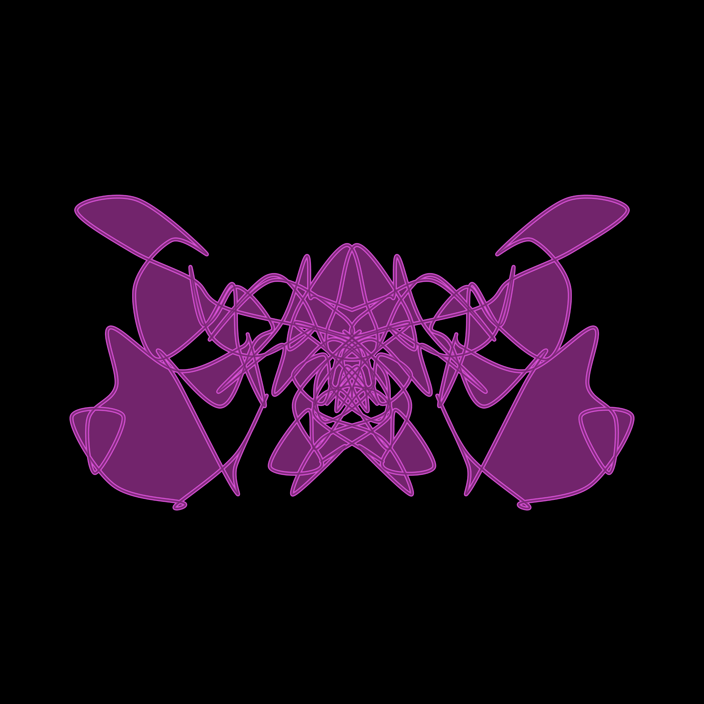 Art Blocks - Art Blocks v2 - Cryptoblots #1616 - NFT # 3001616