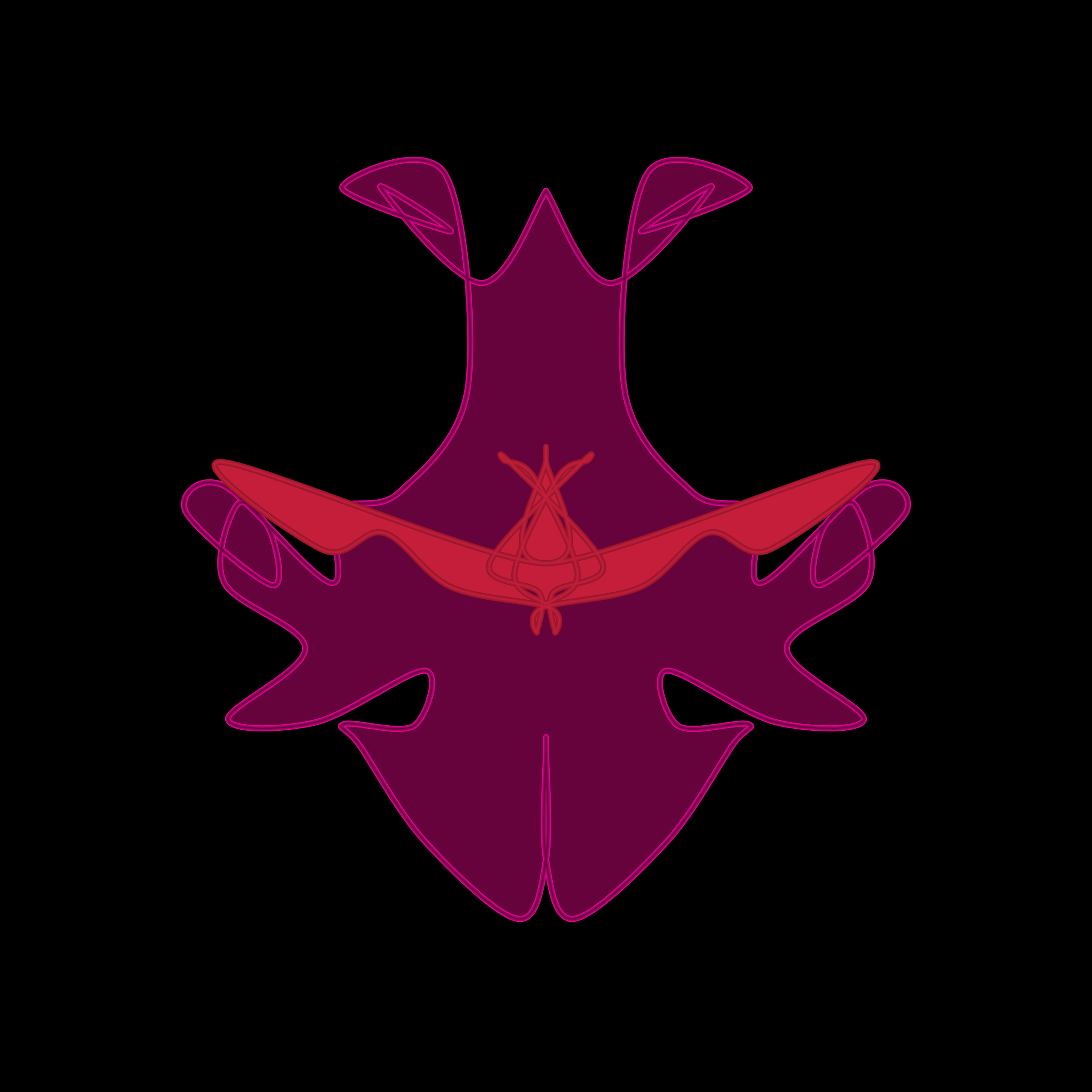 Art Blocks - Art Blocks v2 - Cryptoblots #1624 - NFT # 3001624