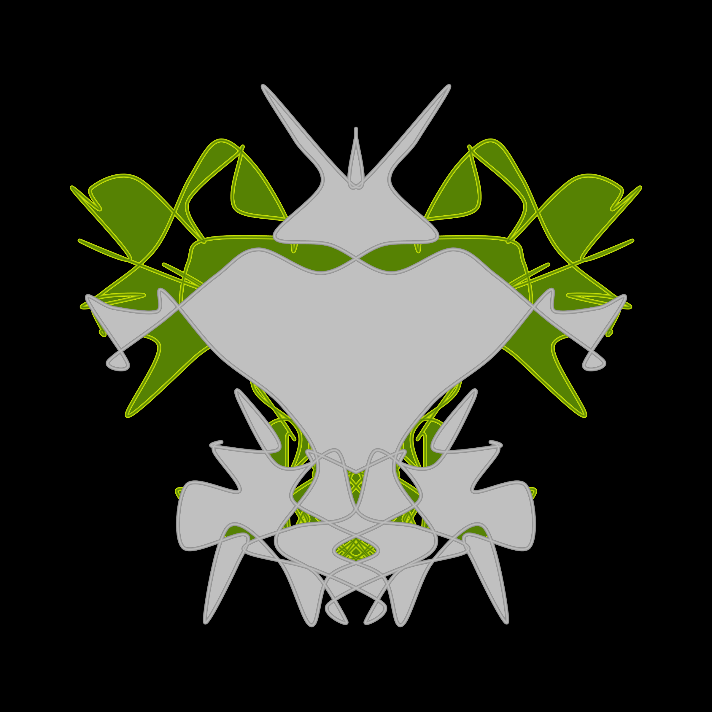 Art Blocks - Art Blocks v2 - Cryptoblots #1627 - NFT # 3001627