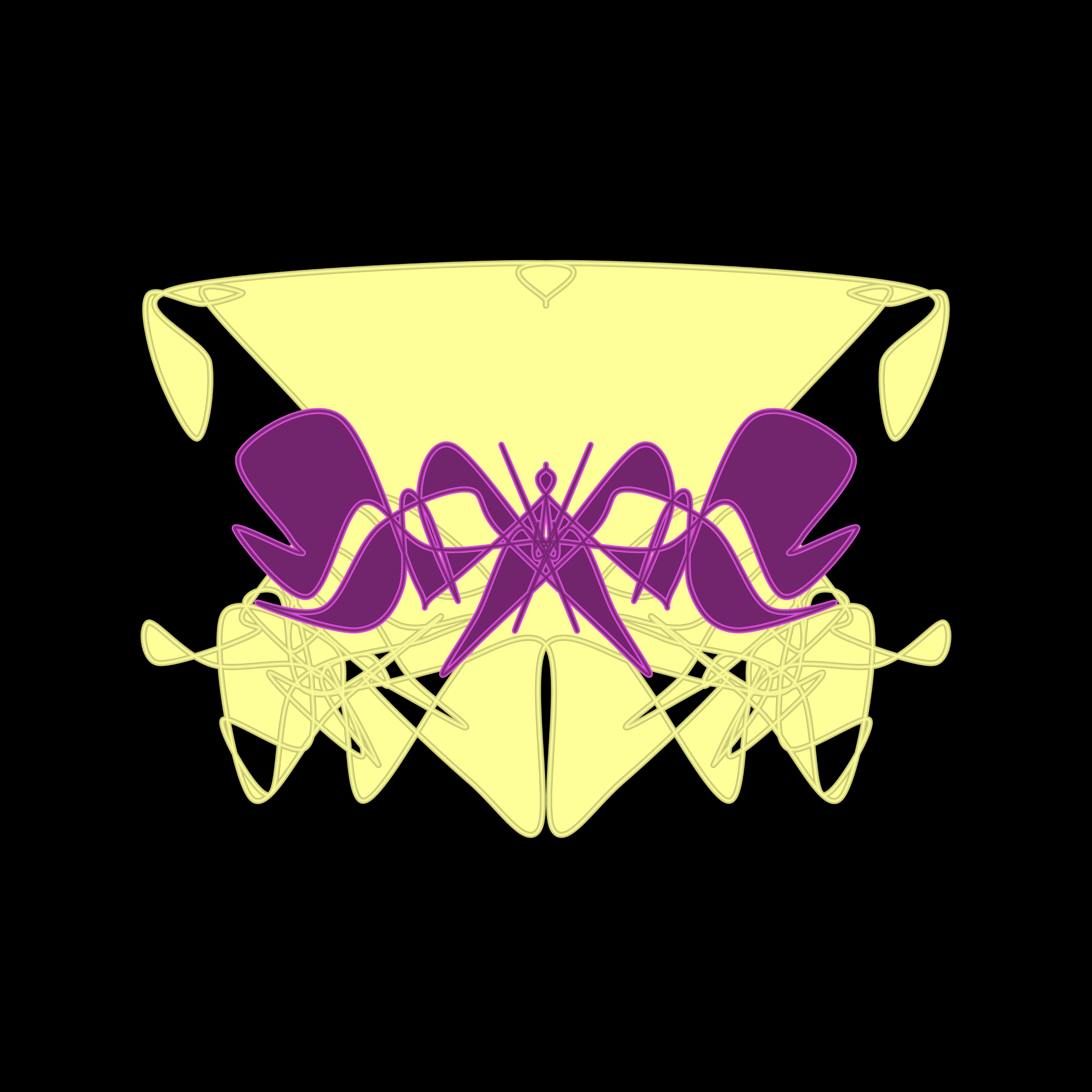 Art Blocks - Art Blocks v2 - Cryptoblots #1632 - NFT # 3001632