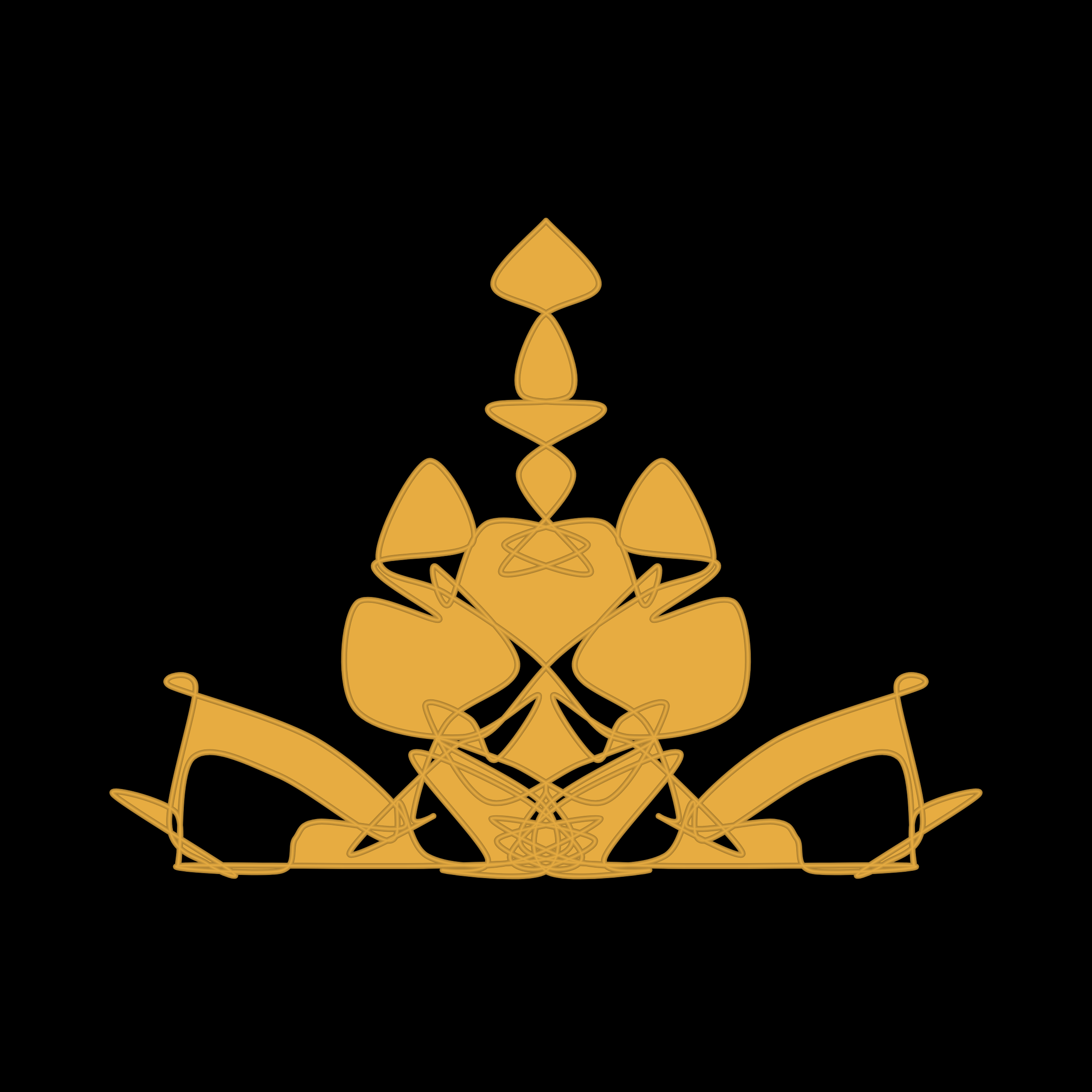 Art Blocks - Art Blocks v2 - Cryptoblots #1633 - NFT # 3001633