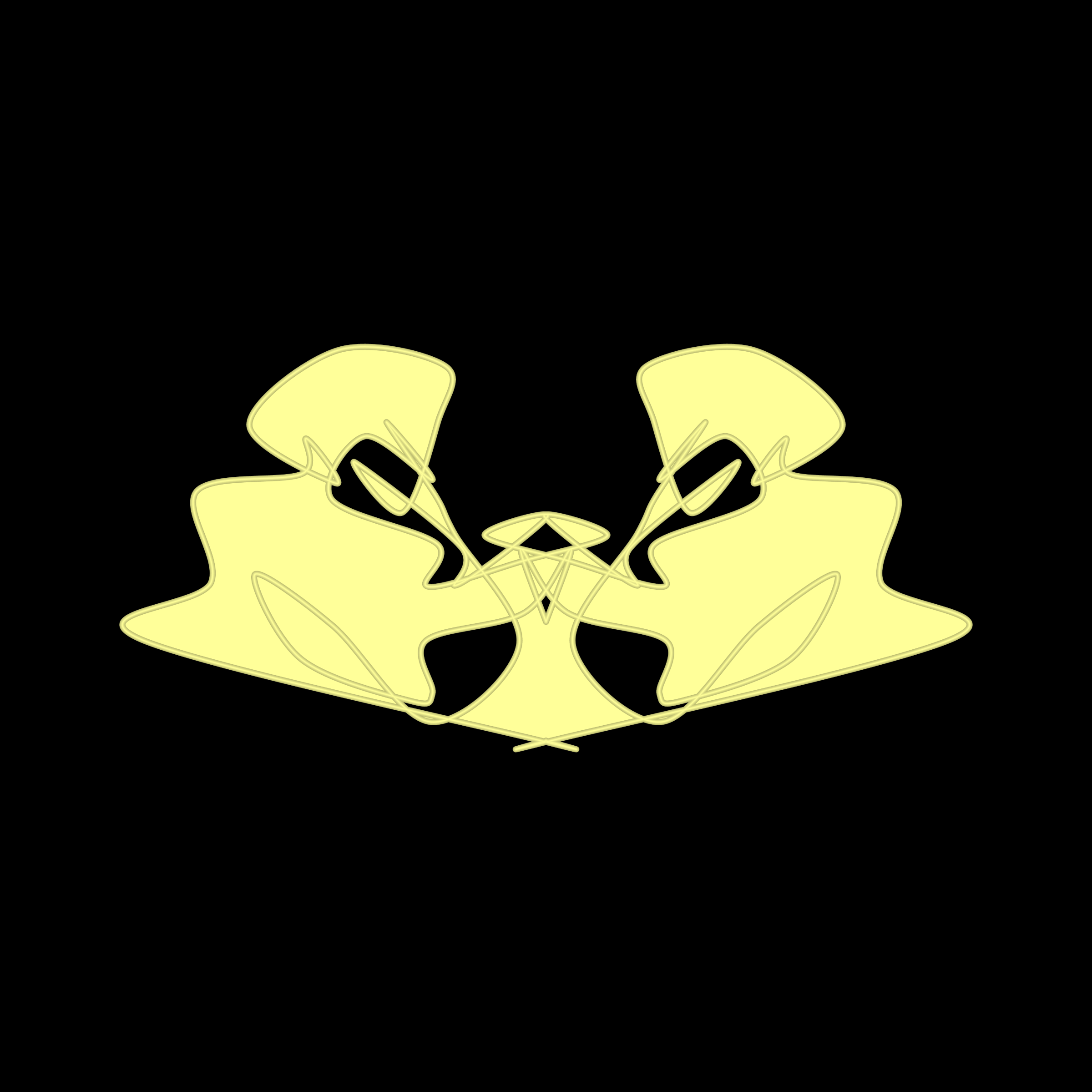 Art Blocks - Art Blocks v2 - Cryptoblots #1644 - NFT # 3001644