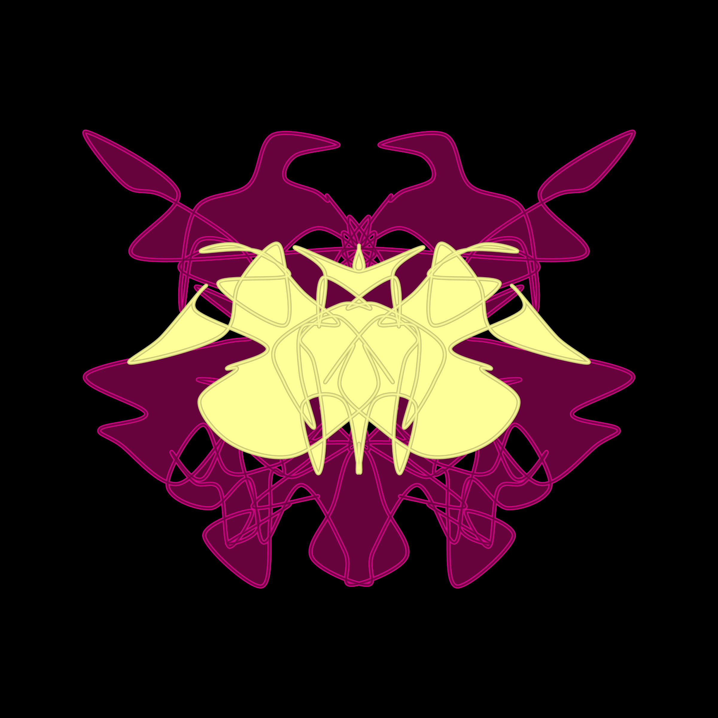 Art Blocks - Art Blocks v2 - Cryptoblots #1646 - NFT # 3001646