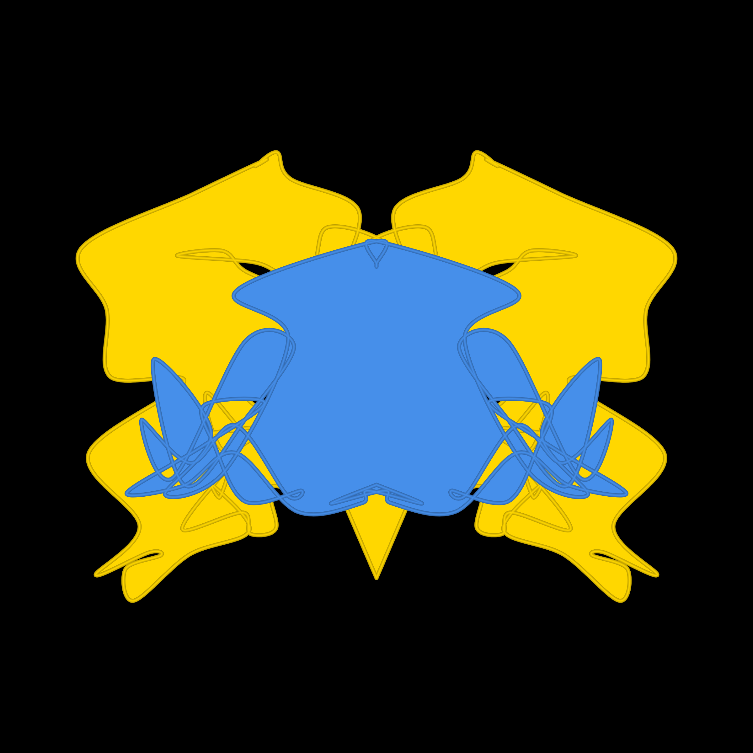 Art Blocks - Art Blocks v2 - Cryptoblots #1650 - NFT # 3001650