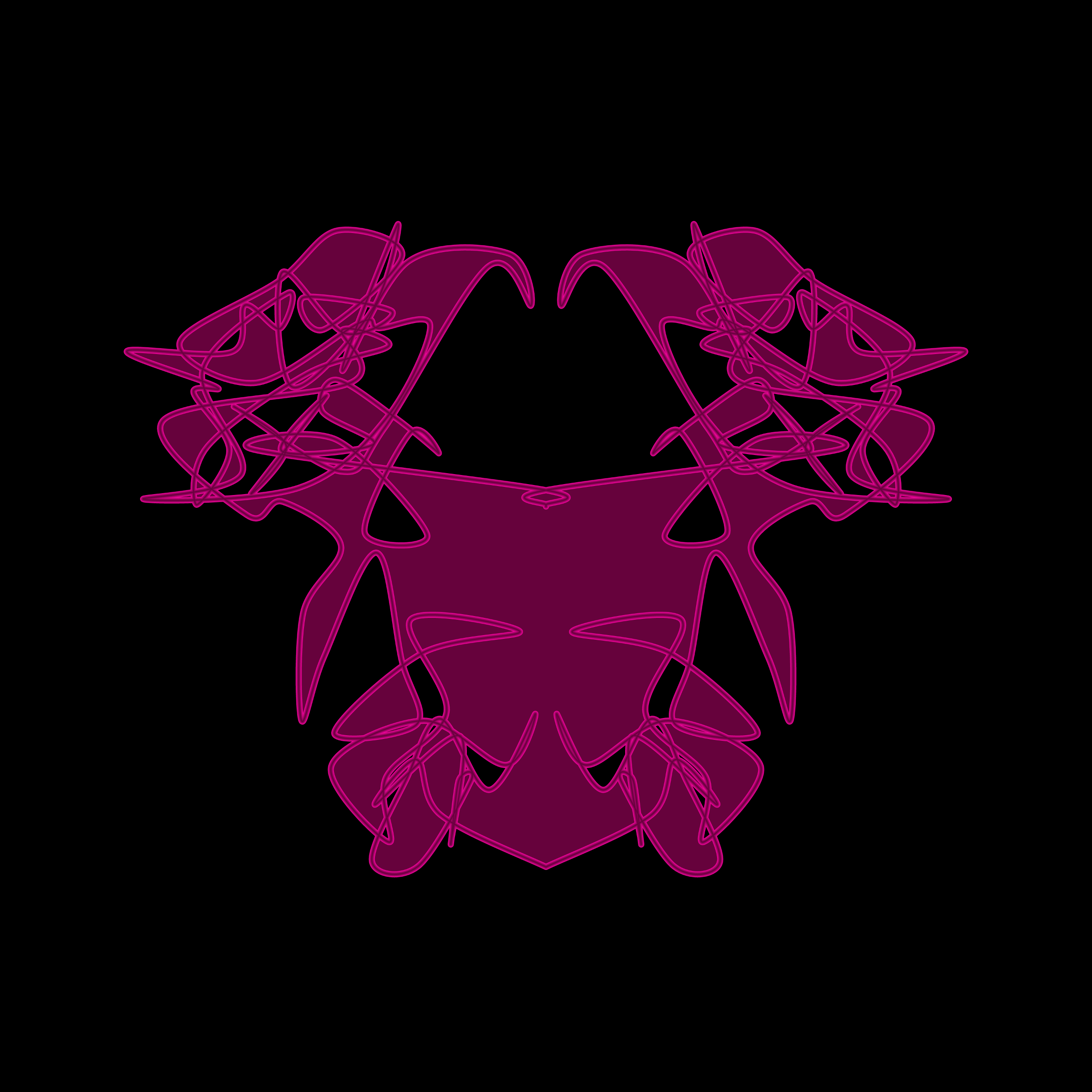 Art Blocks - Art Blocks v2 - Cryptoblots #1655 - NFT # 3001655