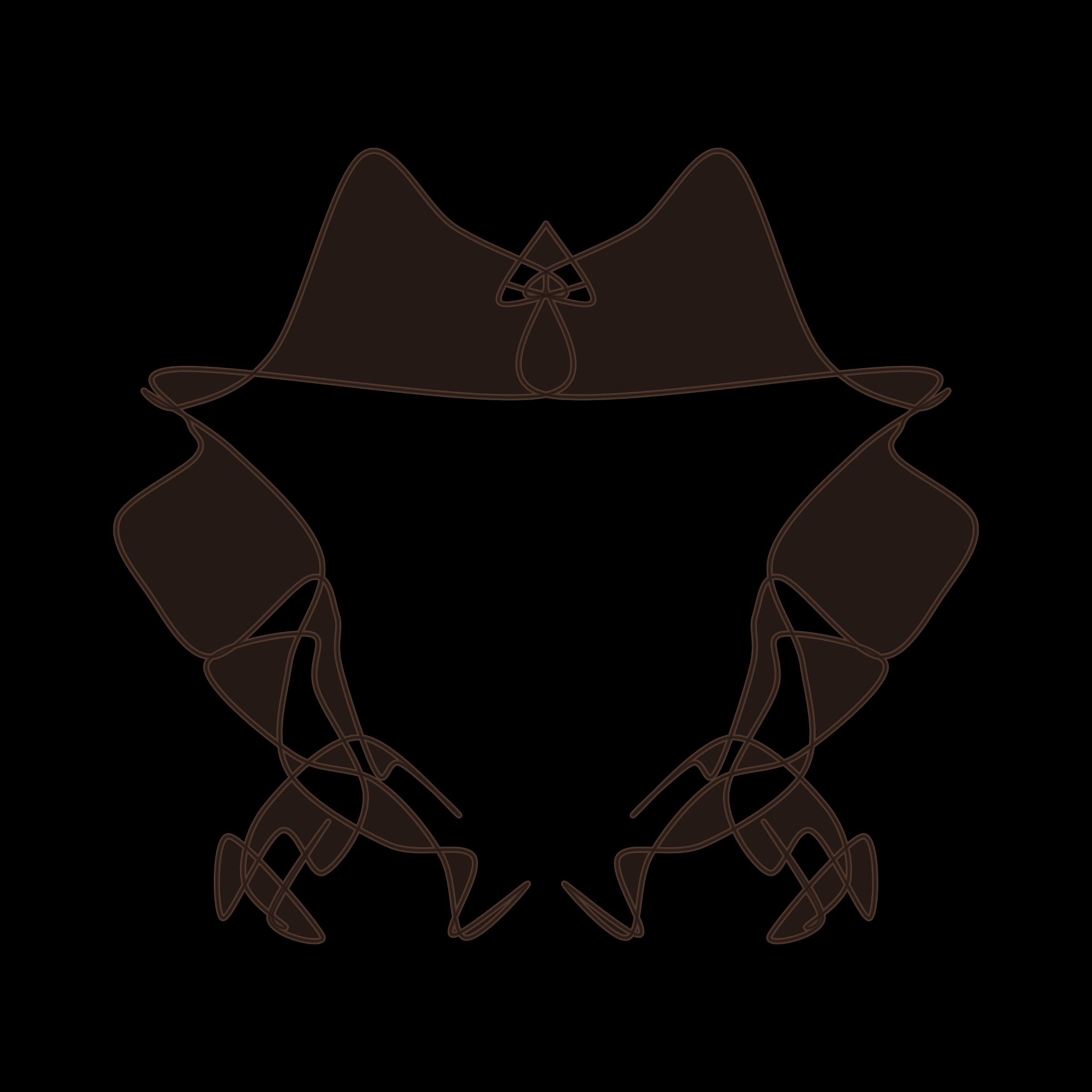 Art Blocks - Art Blocks v2 - Cryptoblots #1657 - NFT # 3001657