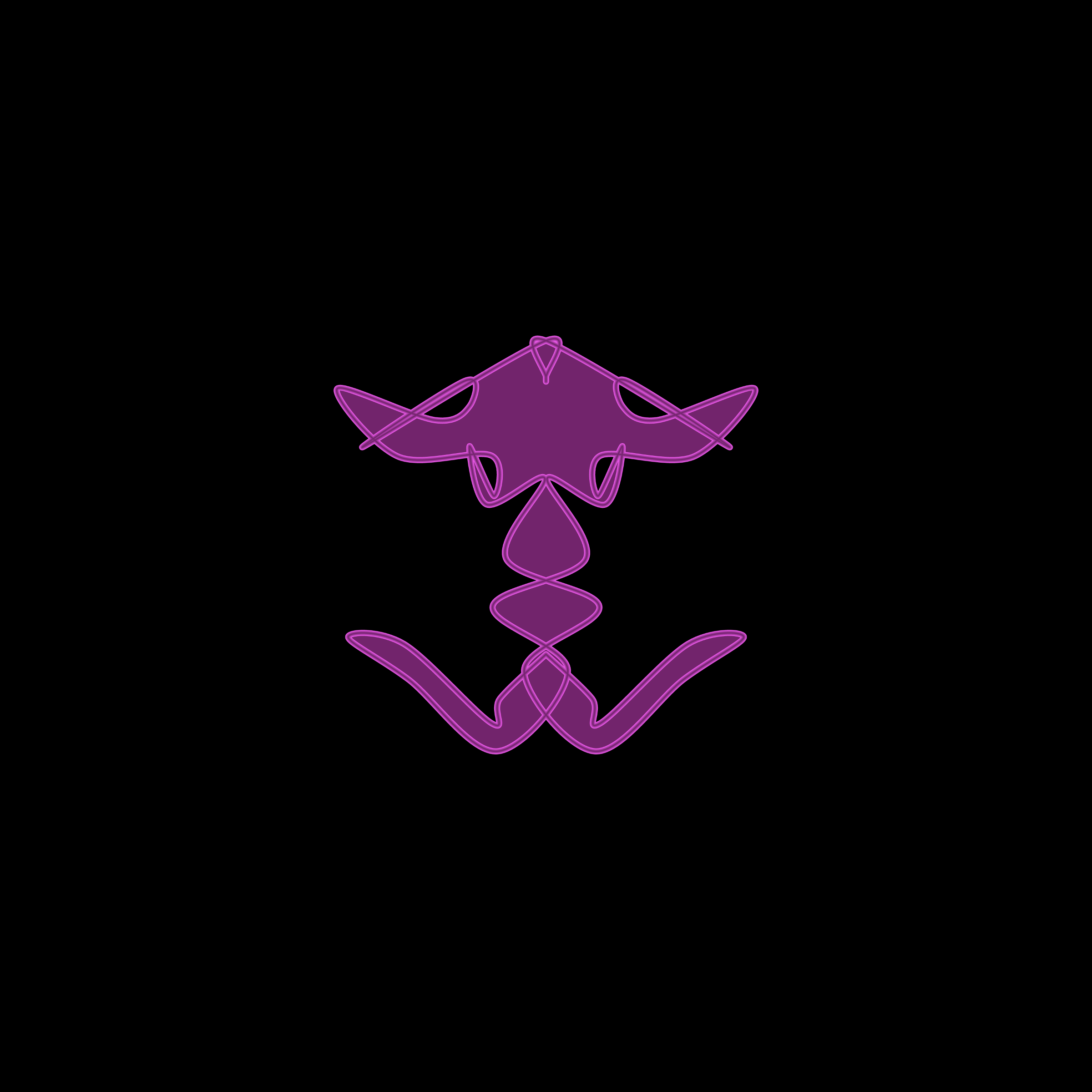 Art Blocks - Art Blocks v2 - Cryptoblots #1658 - NFT # 3001658