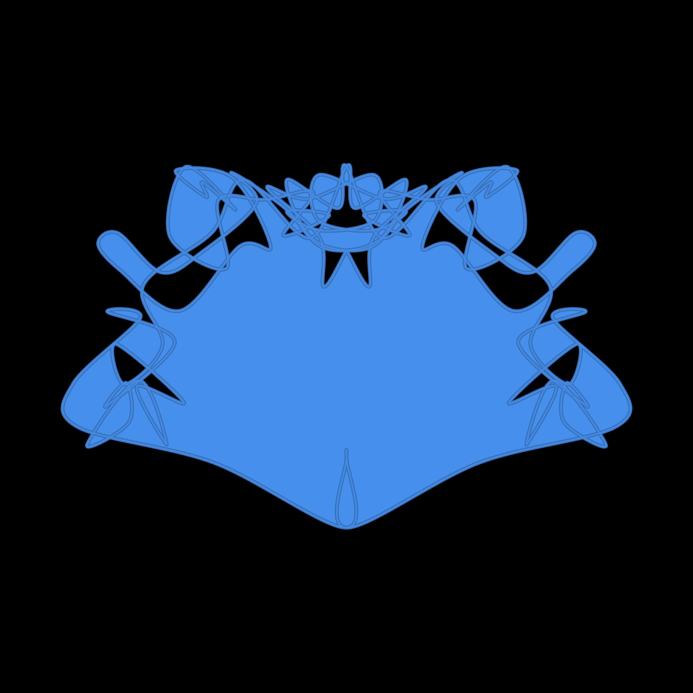 Art Blocks - Art Blocks v2 - Cryptoblots #1659 - NFT # 3001659