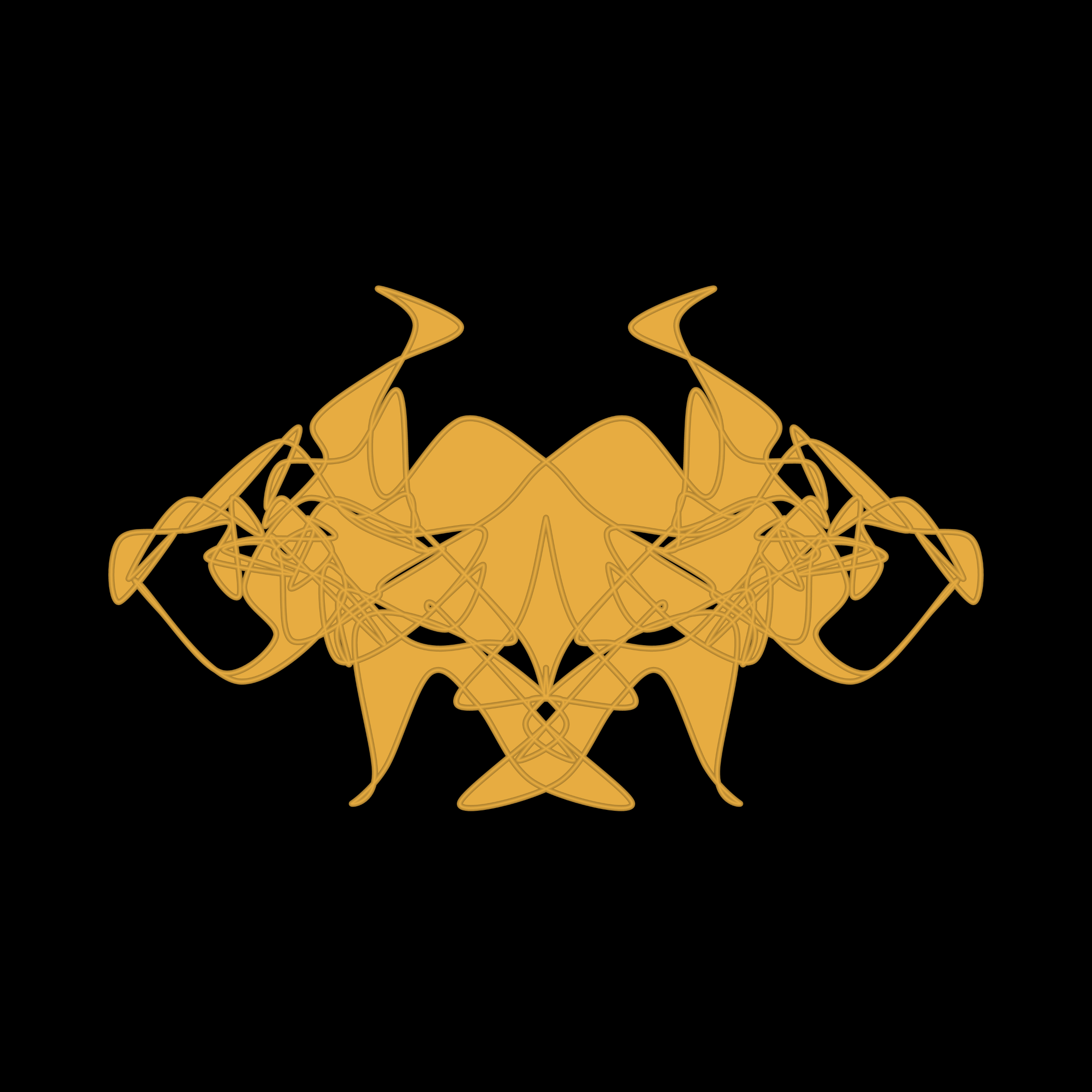 Art Blocks - Art Blocks v2 - Cryptoblots #1663 - NFT # 3001663