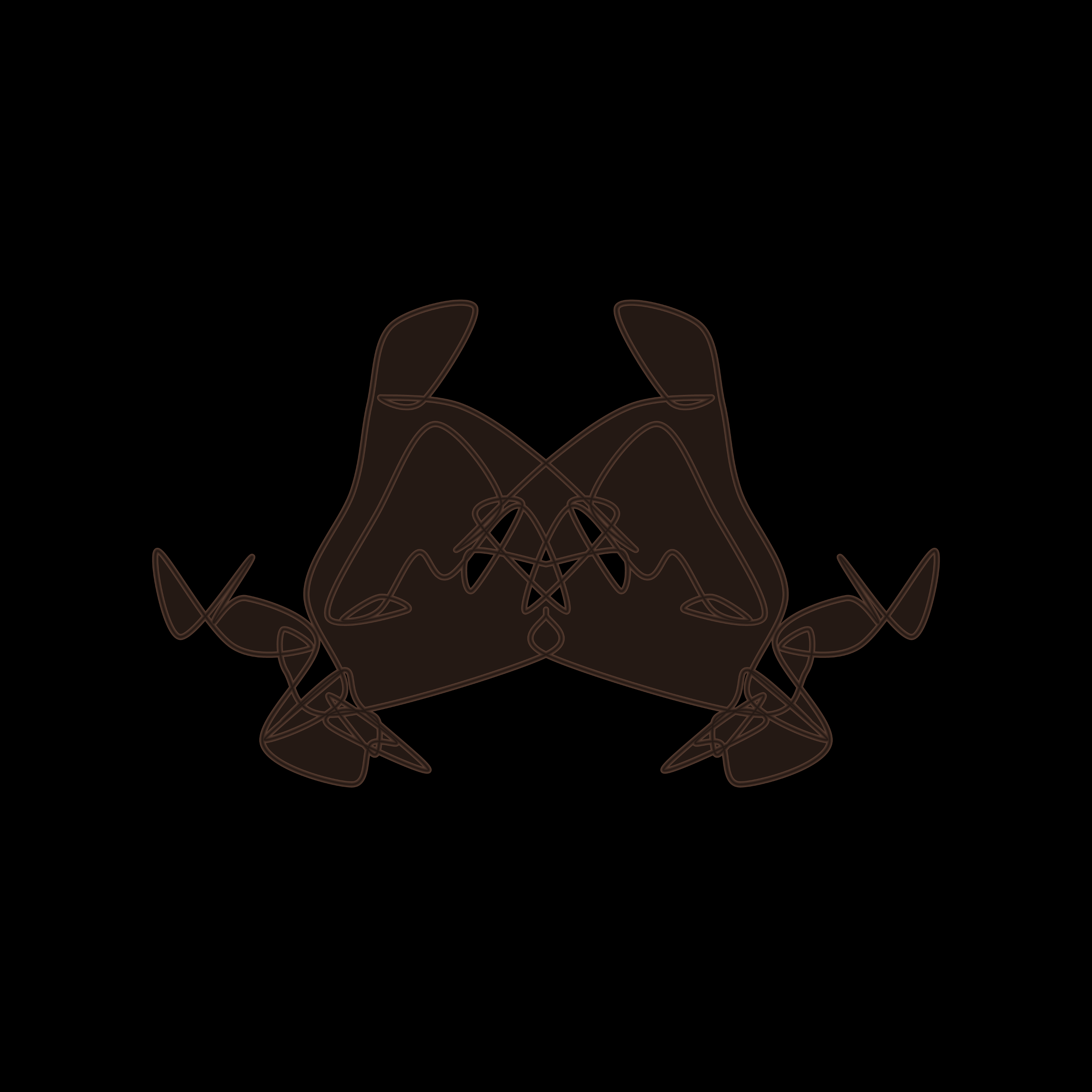 Art Blocks - Art Blocks v2 - Cryptoblots #1669 - NFT # 3001669