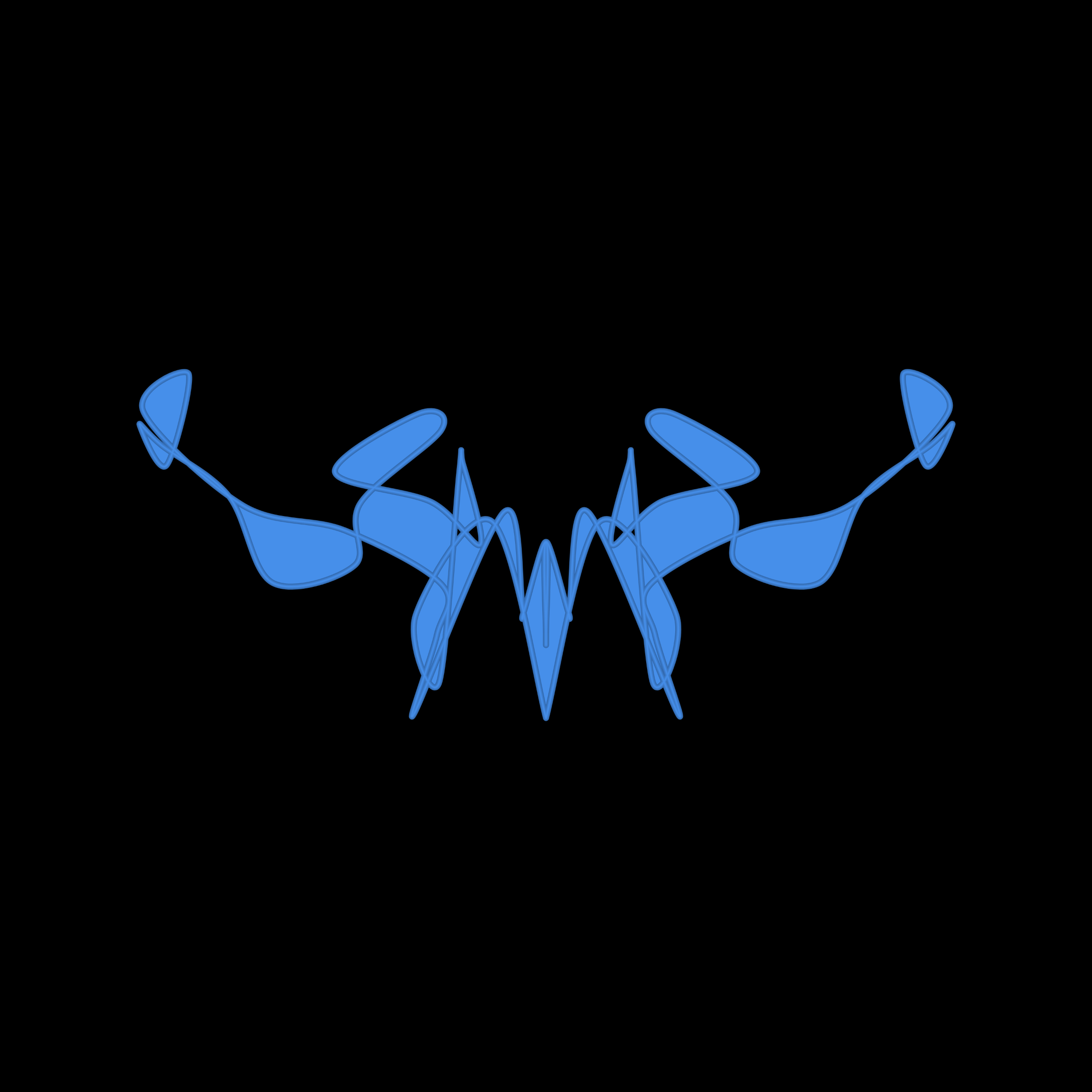 Art Blocks - Art Blocks v2 - Cryptoblots #1670 - NFT # 3001670