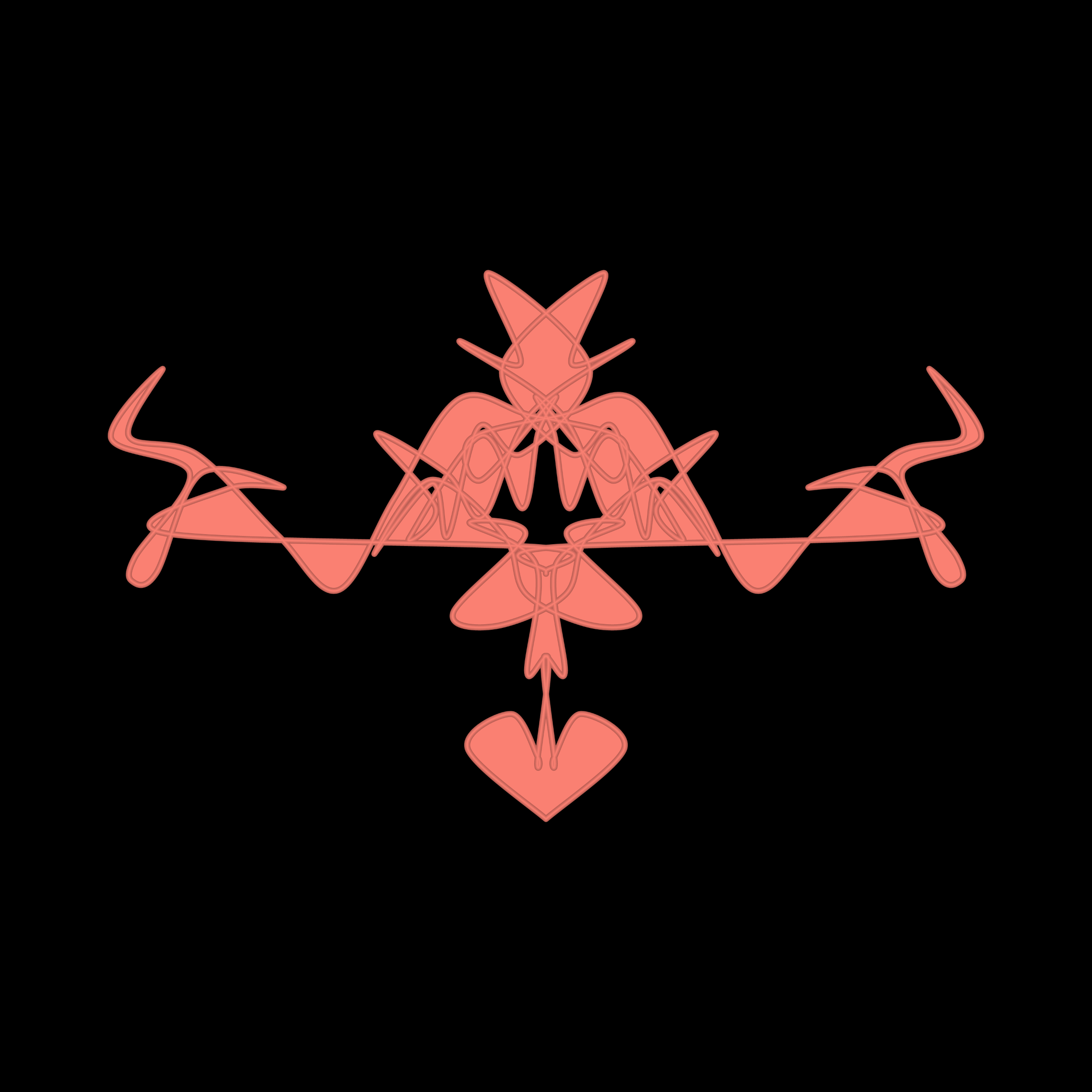 Art Blocks - Art Blocks v2 - Cryptoblots #1679 - NFT # 3001679