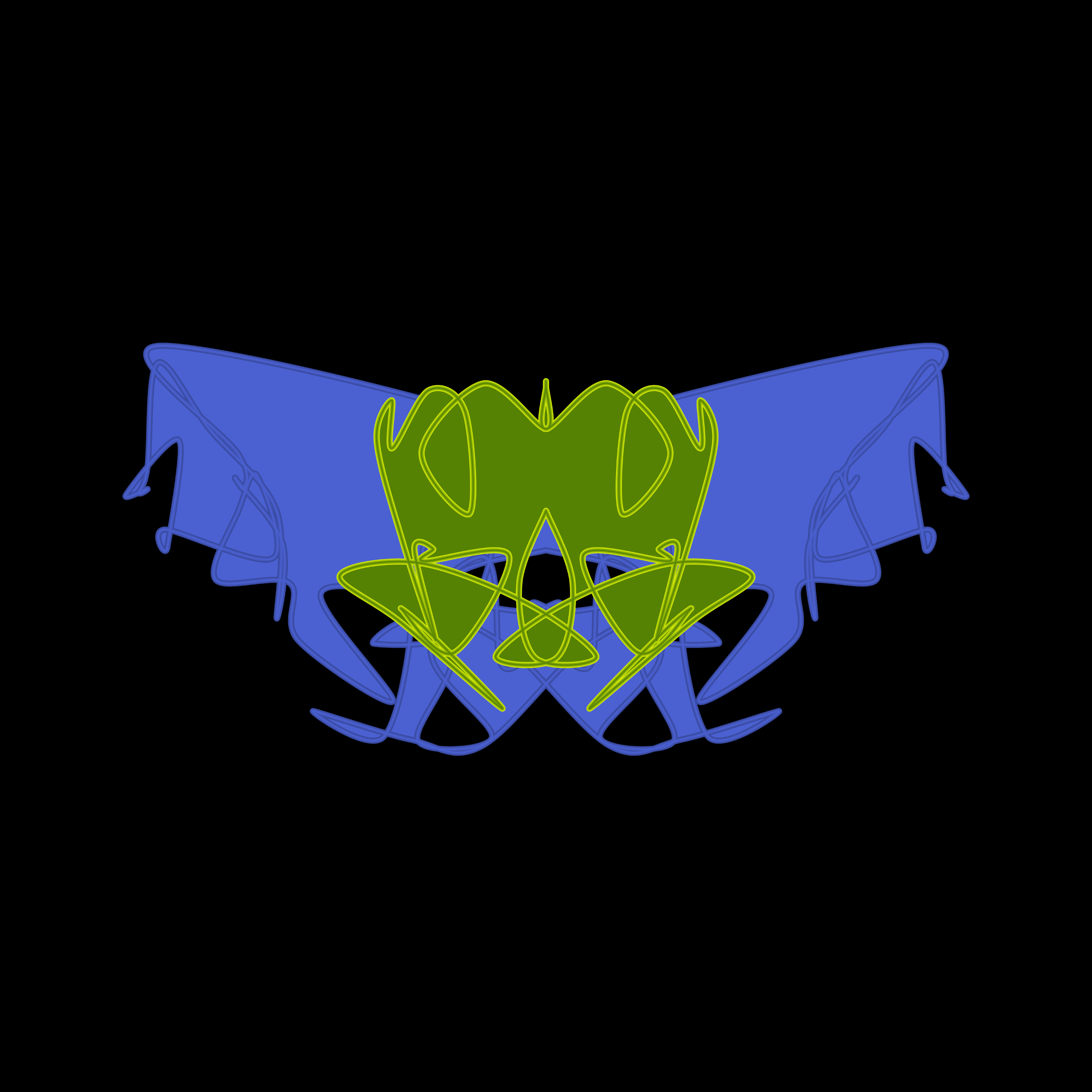 Art Blocks - Art Blocks v2 - Cryptoblots #1682 - NFT # 3001682