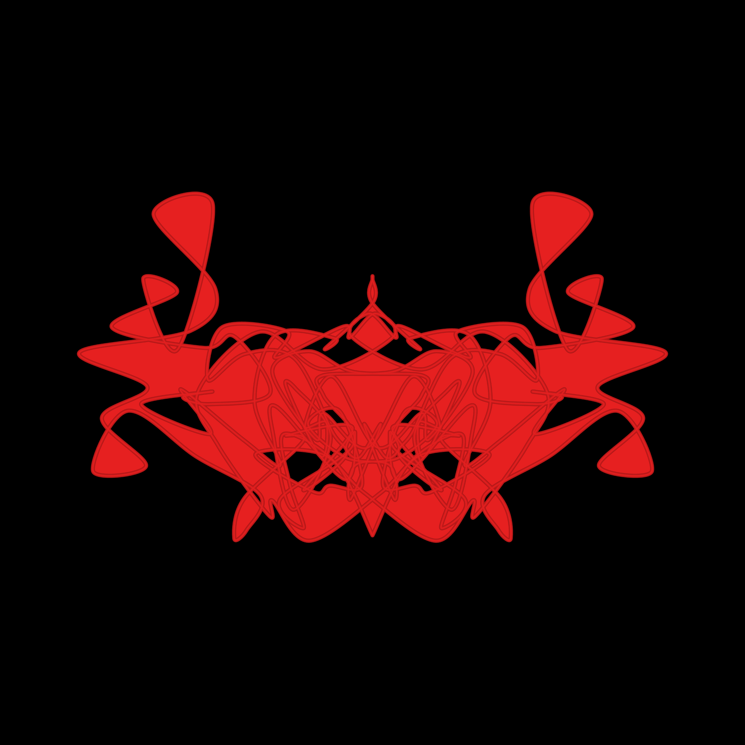 Art Blocks - Art Blocks v2 - Cryptoblots #1684 - NFT # 3001684