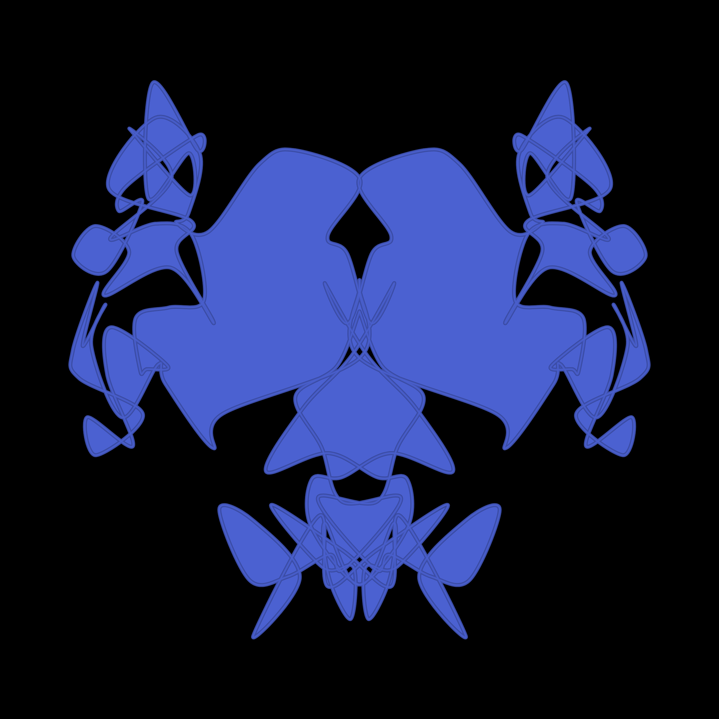 Art Blocks - Art Blocks v2 - Cryptoblots #1694 - NFT # 3001694