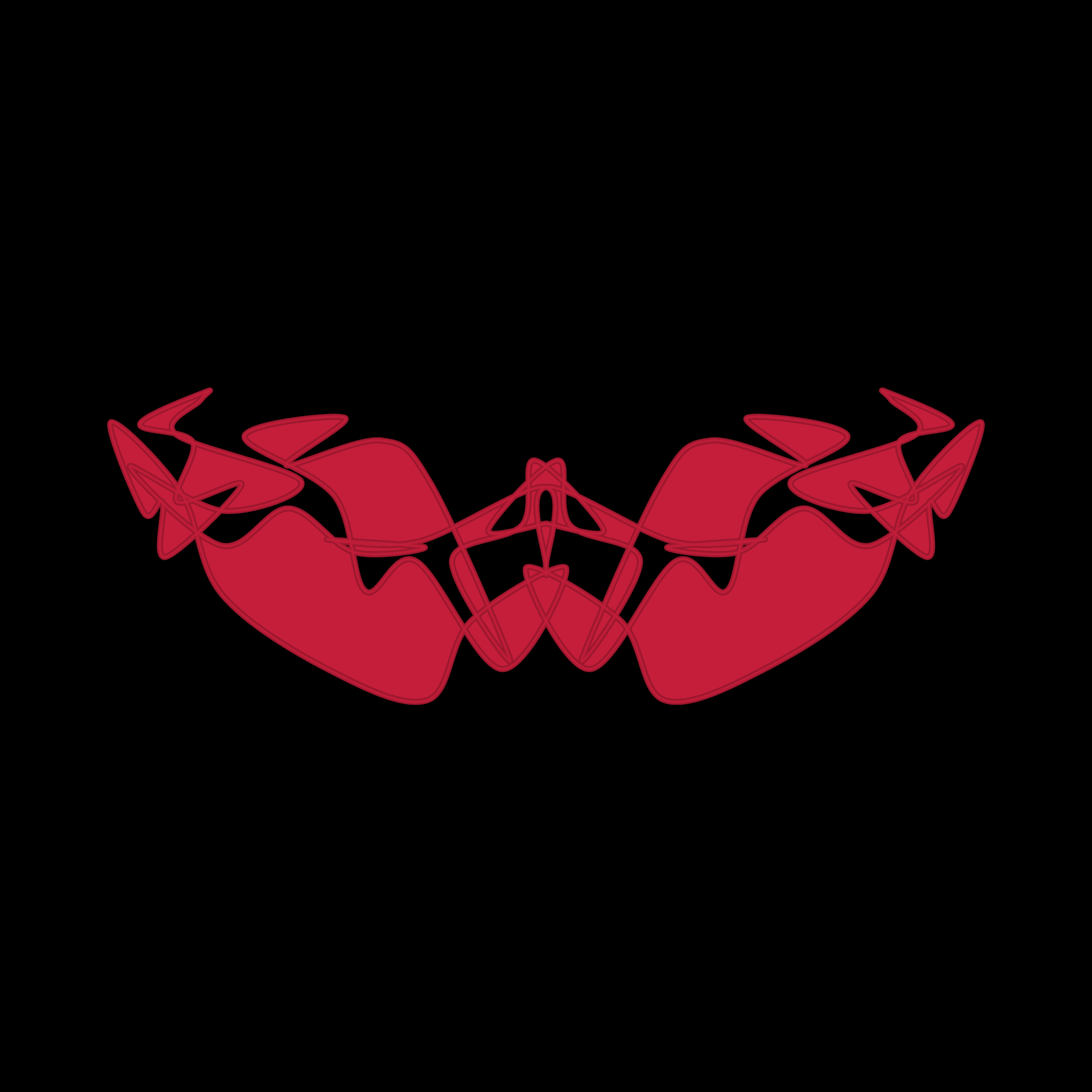 Art Blocks - Art Blocks v2 - Cryptoblots #1696 - NFT # 3001696