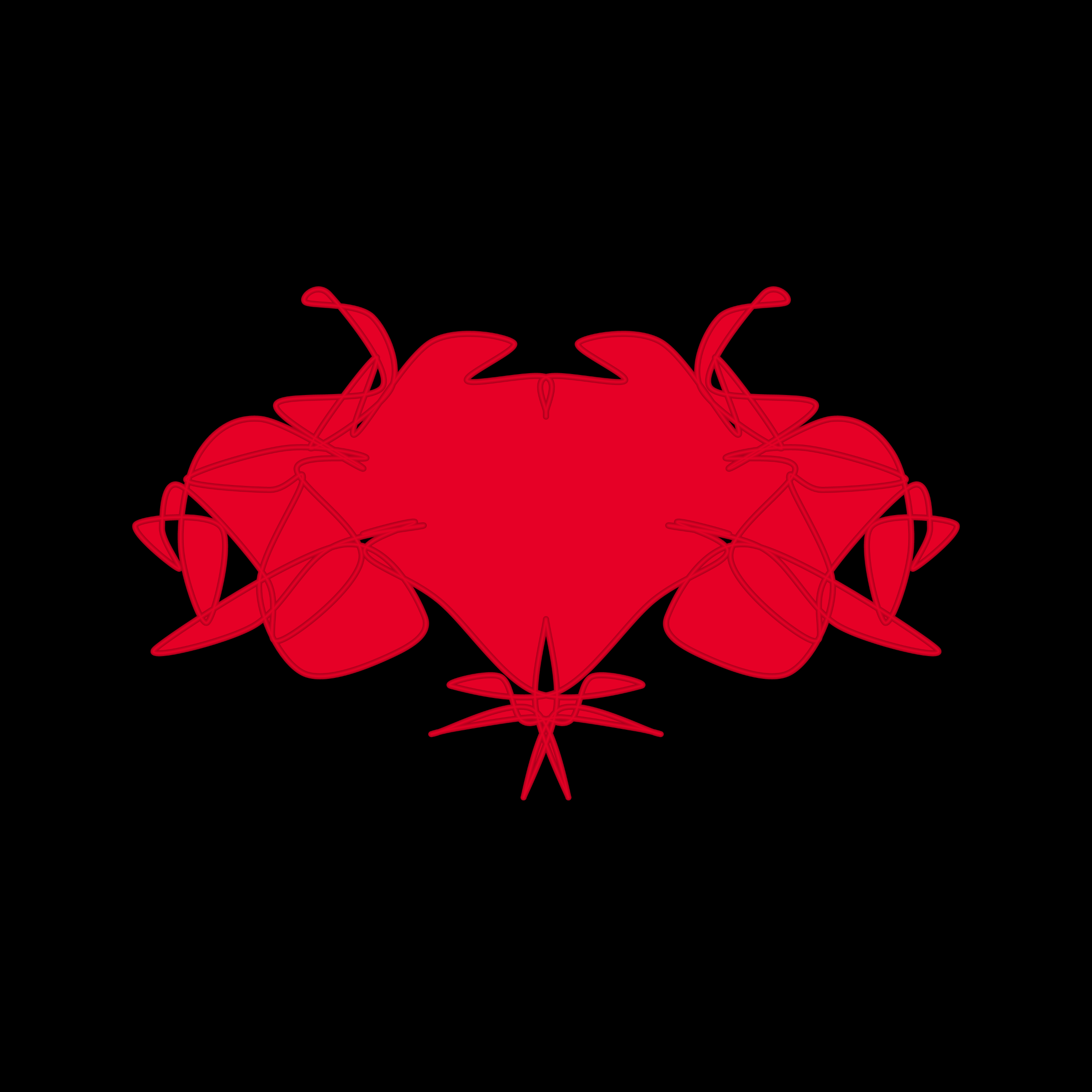 Art Blocks - Art Blocks v2 - Cryptoblots #1702 - NFT # 3001702