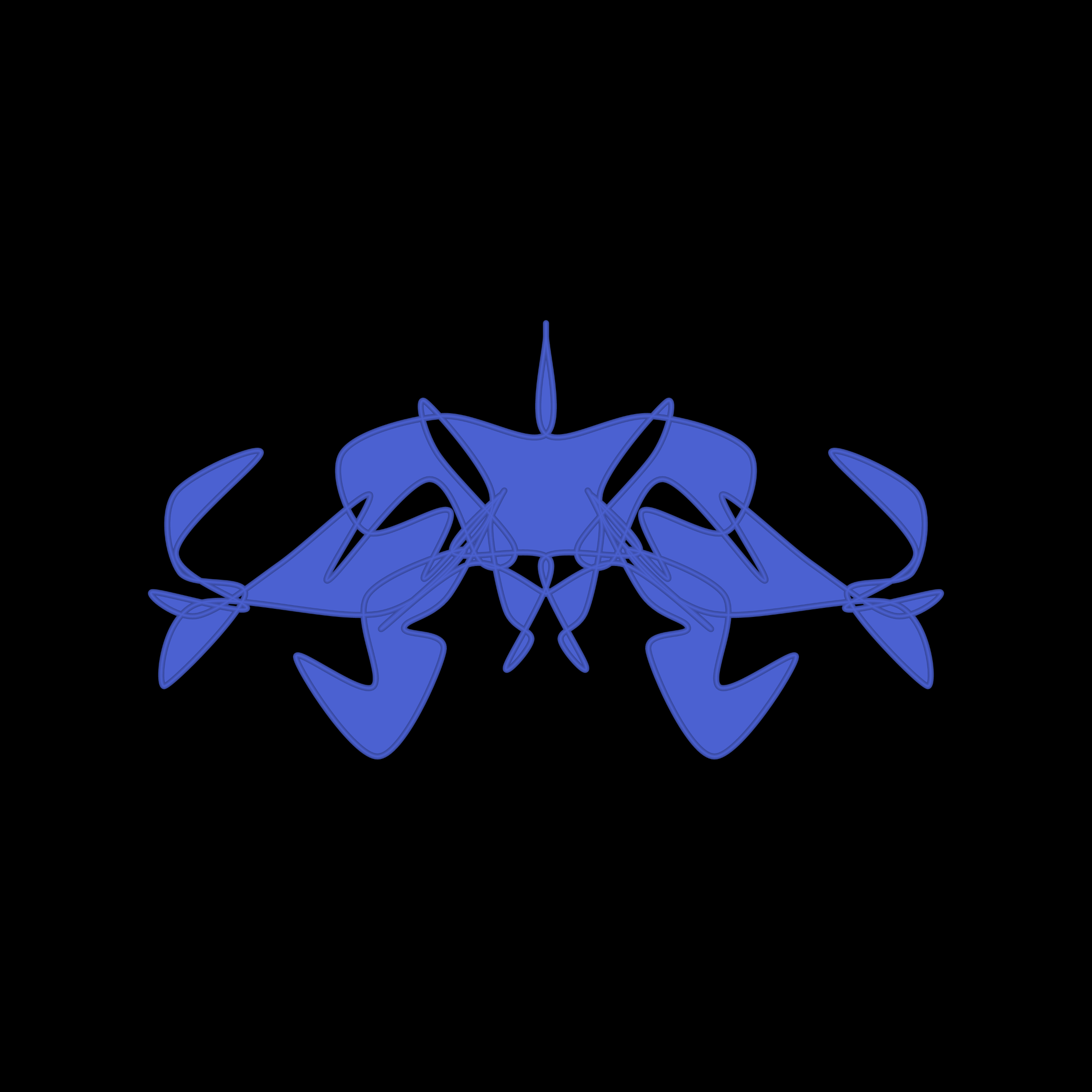 Art Blocks - Art Blocks v2 - Cryptoblots #1706 - NFT # 3001706