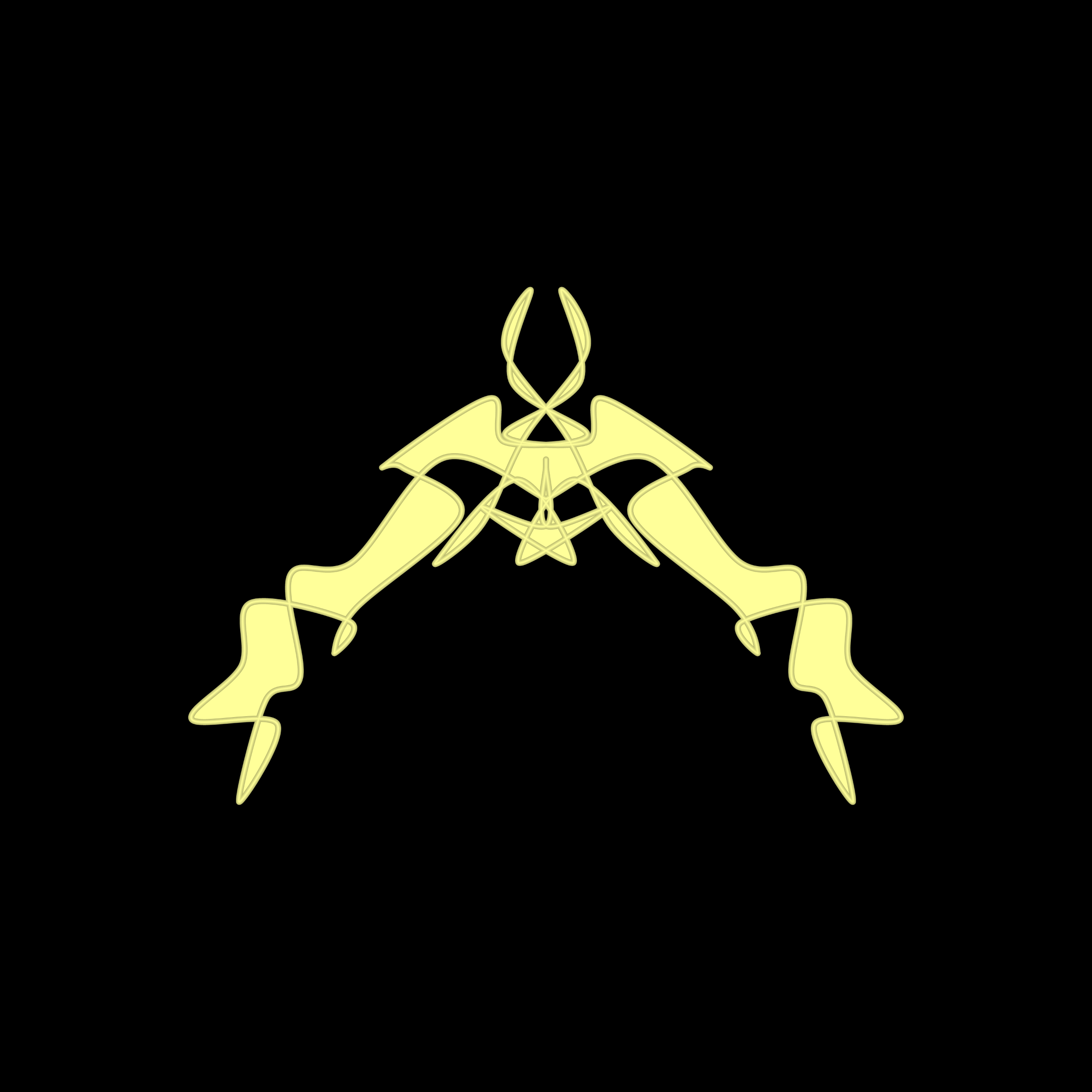 Art Blocks - Art Blocks v2 - Cryptoblots #1707 - NFT # 3001707