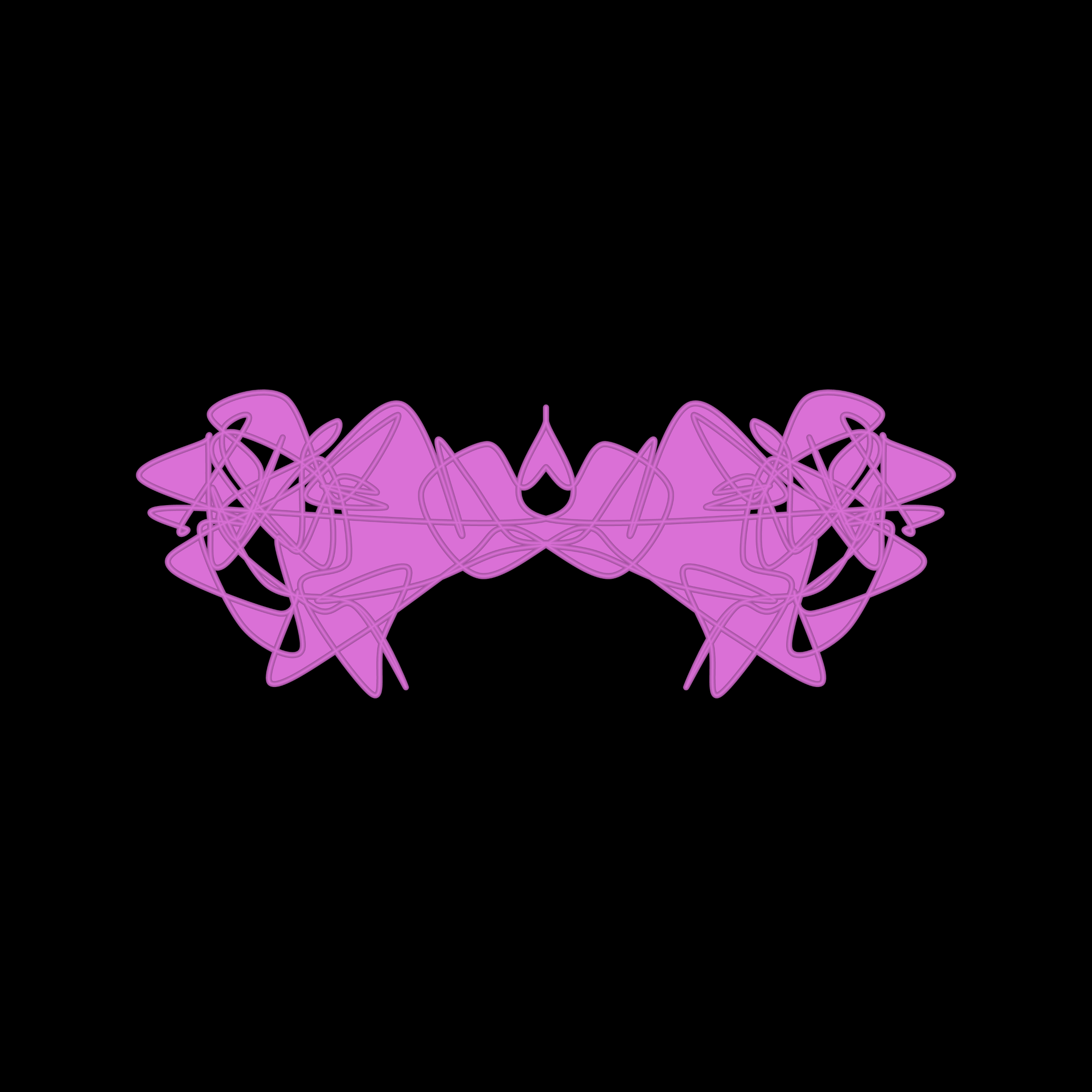 Art Blocks - Art Blocks v2 - Cryptoblots #1708 - NFT # 3001708