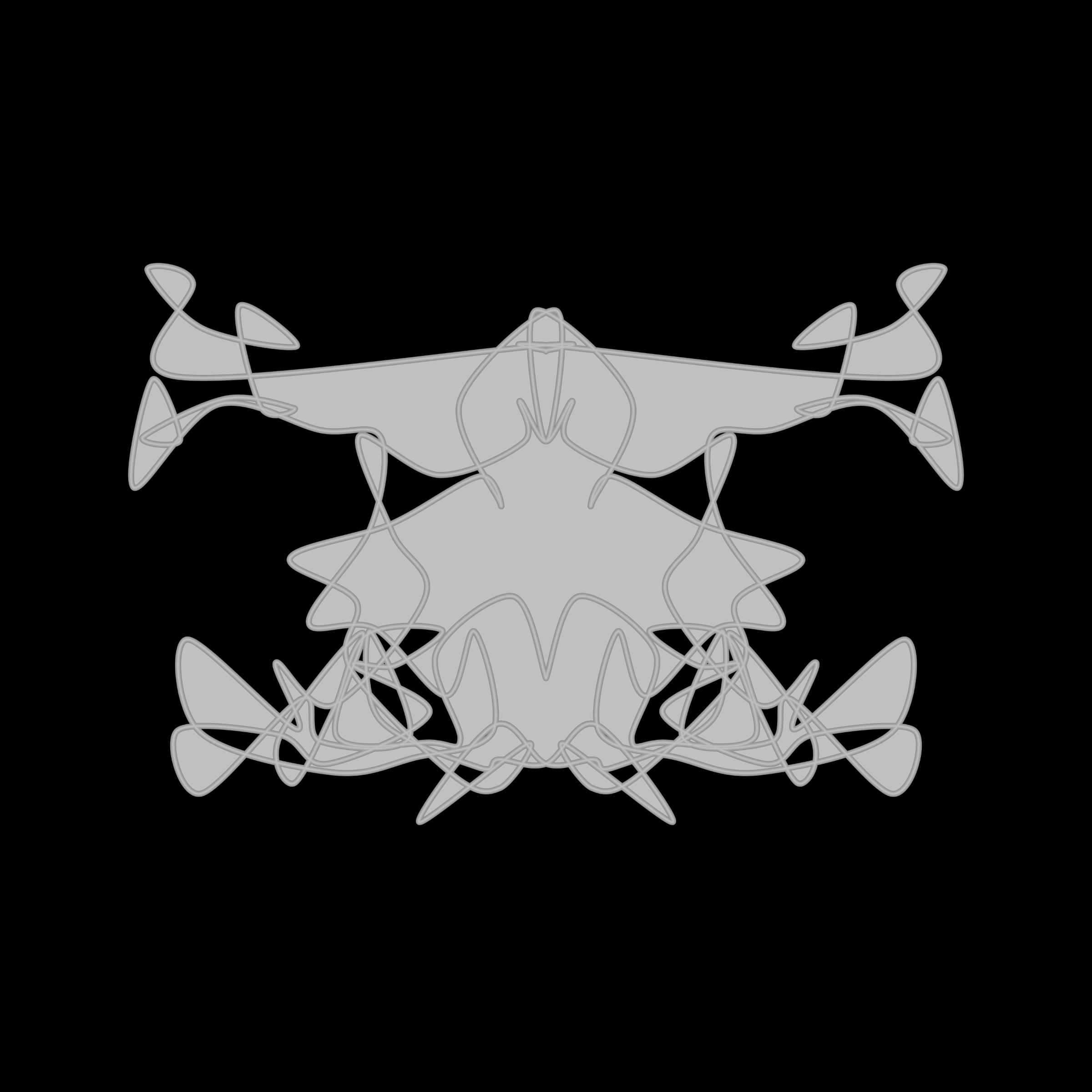 Art Blocks - Art Blocks v2 - Cryptoblots #1709 - NFT # 3001709