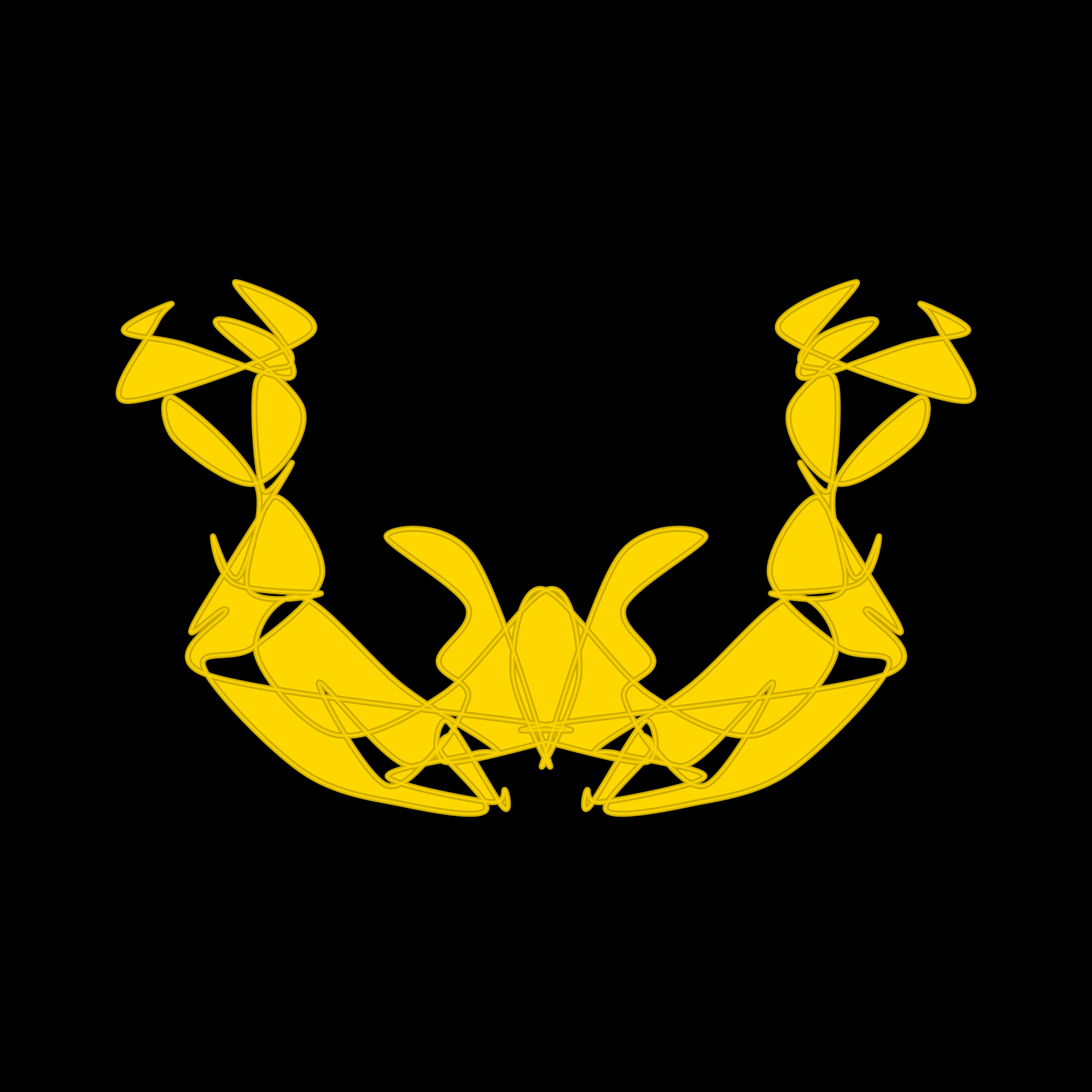 Art Blocks - Art Blocks v2 - Cryptoblots #1714 - NFT # 3001714