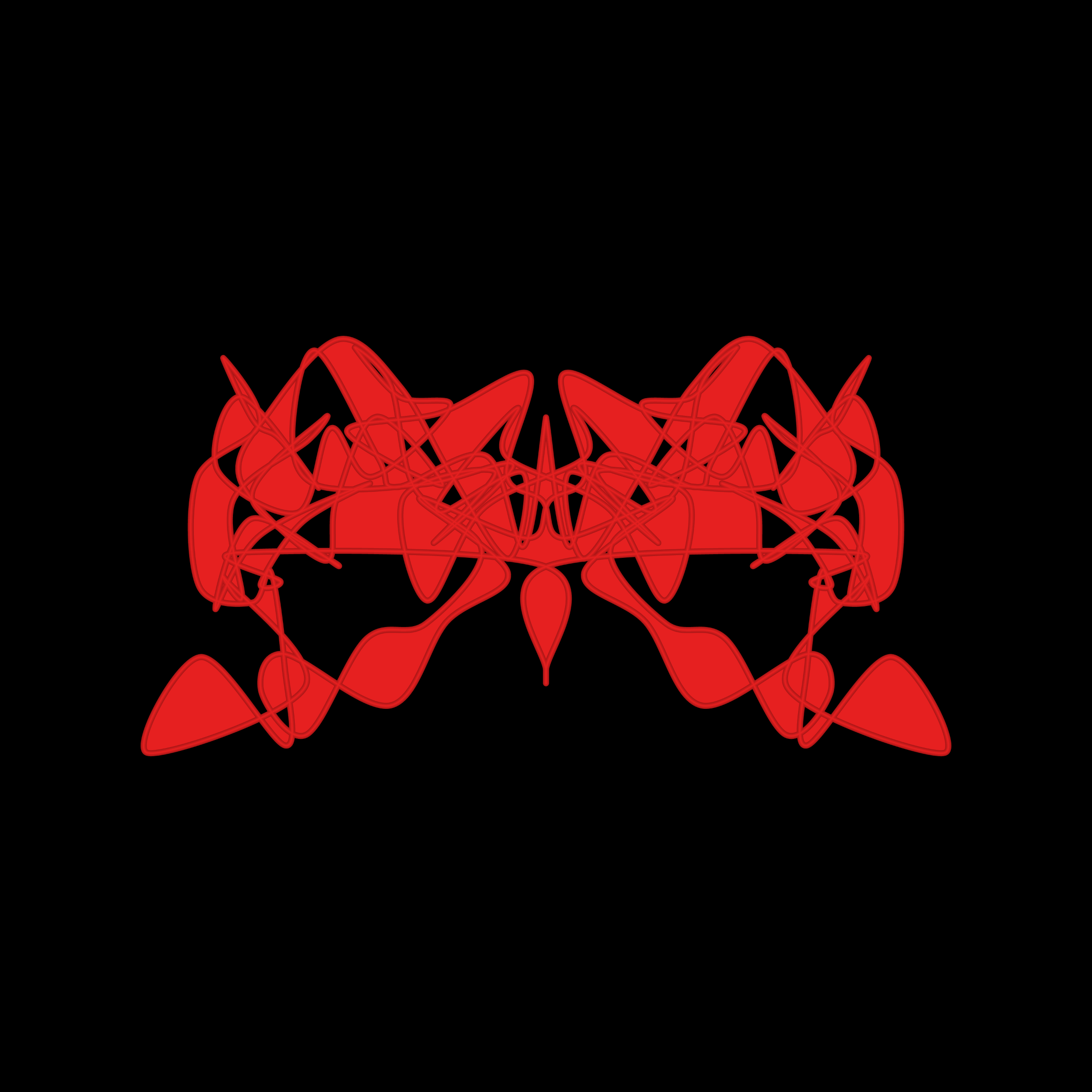 Art Blocks - Art Blocks v2 - Cryptoblots #1719 - NFT # 3001719