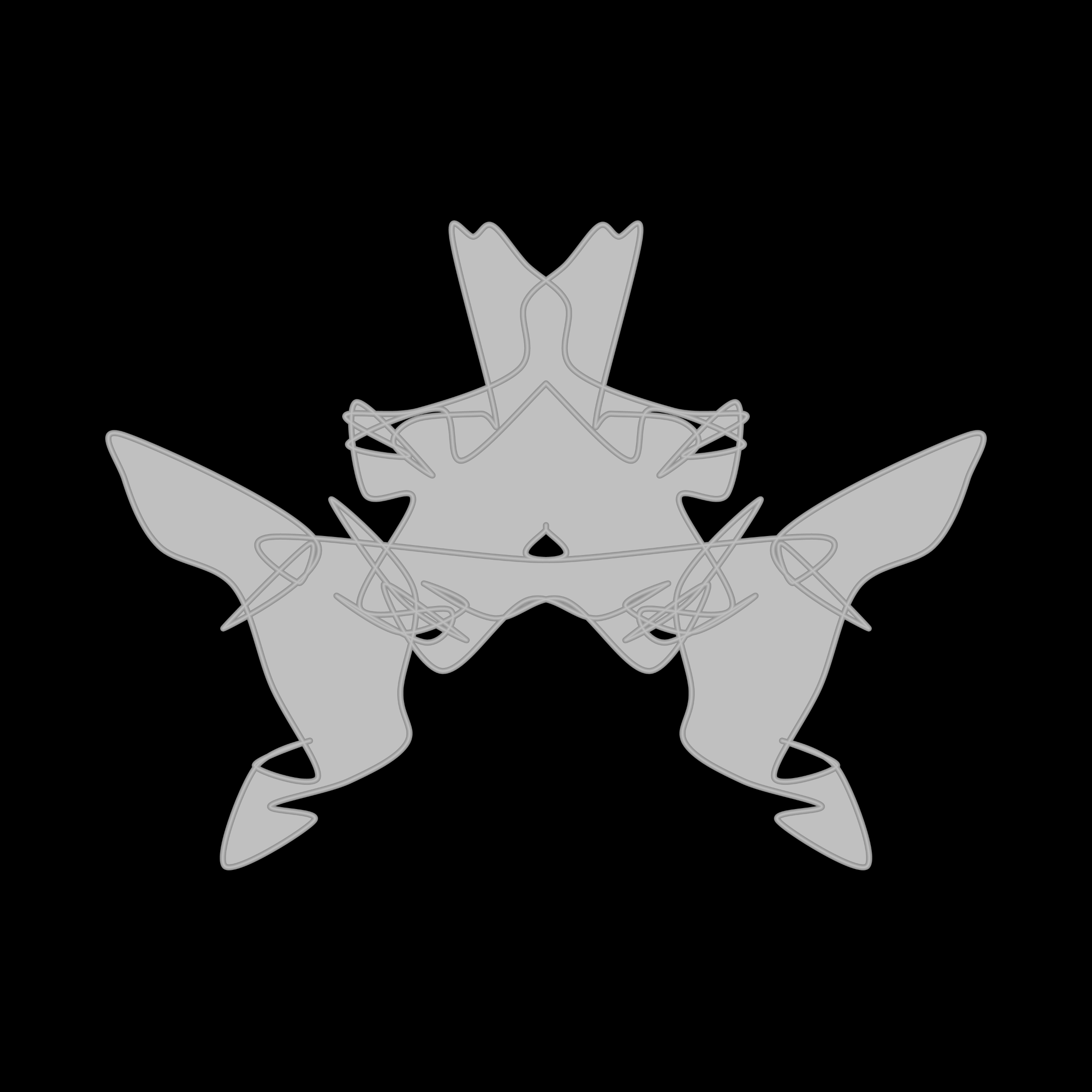 Art Blocks - Art Blocks v2 - Cryptoblots #1740 - NFT # 3001740