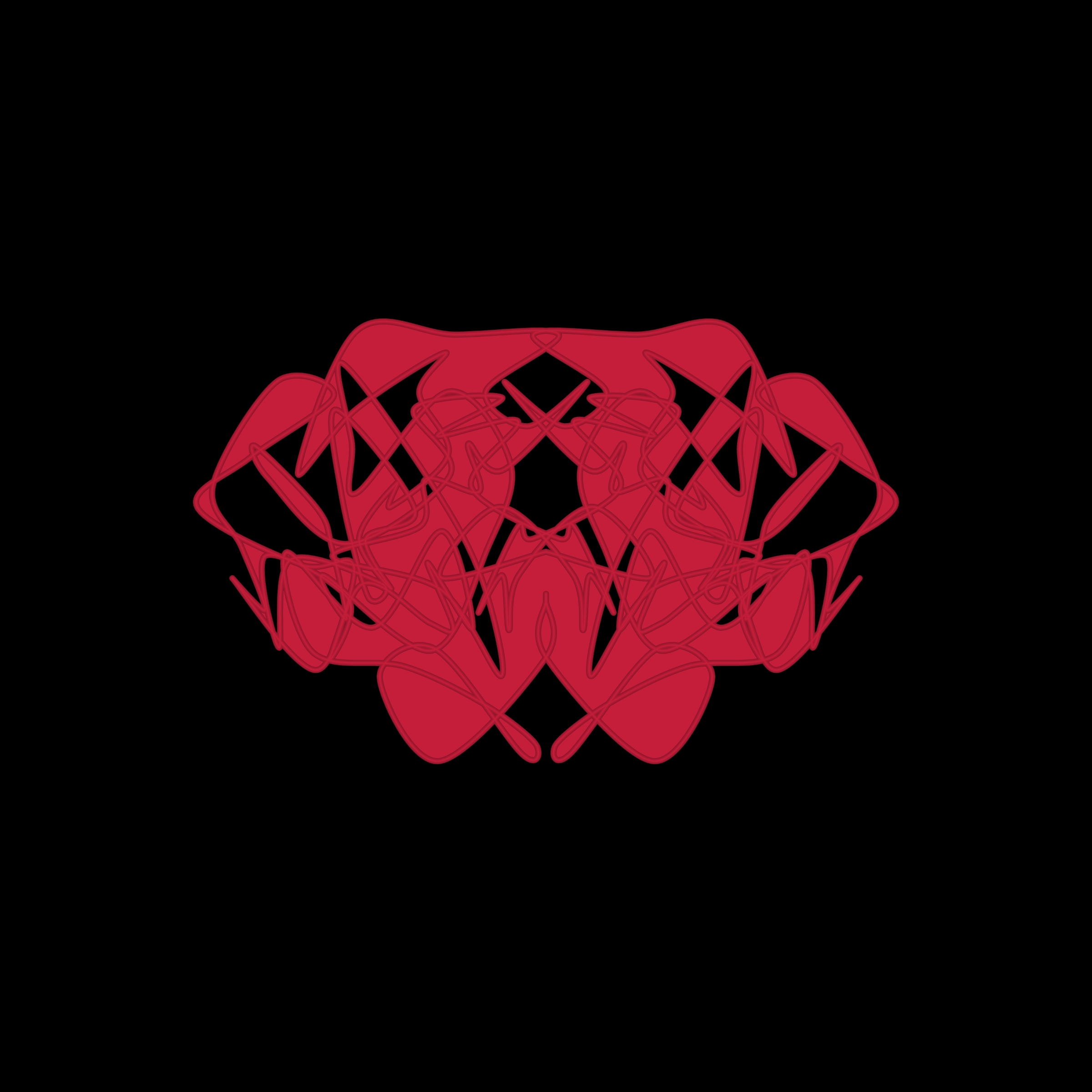 Art Blocks - Art Blocks v2 - Cryptoblots #1741 - NFT # 3001741