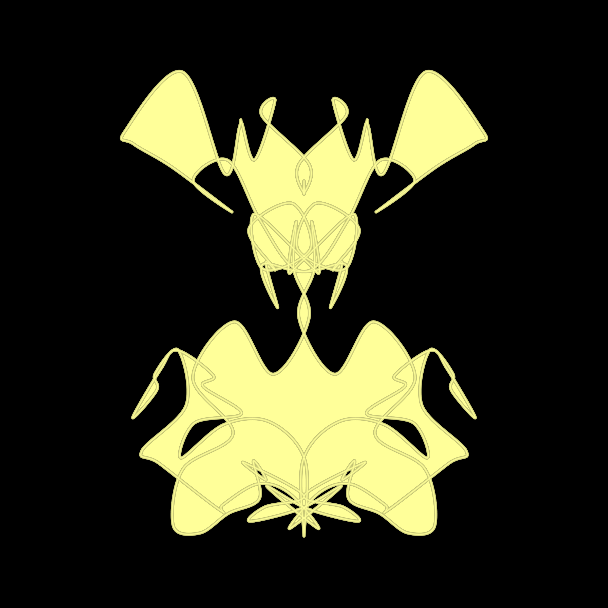 Art Blocks - Art Blocks v2 - Cryptoblots #1746 - NFT # 3001746