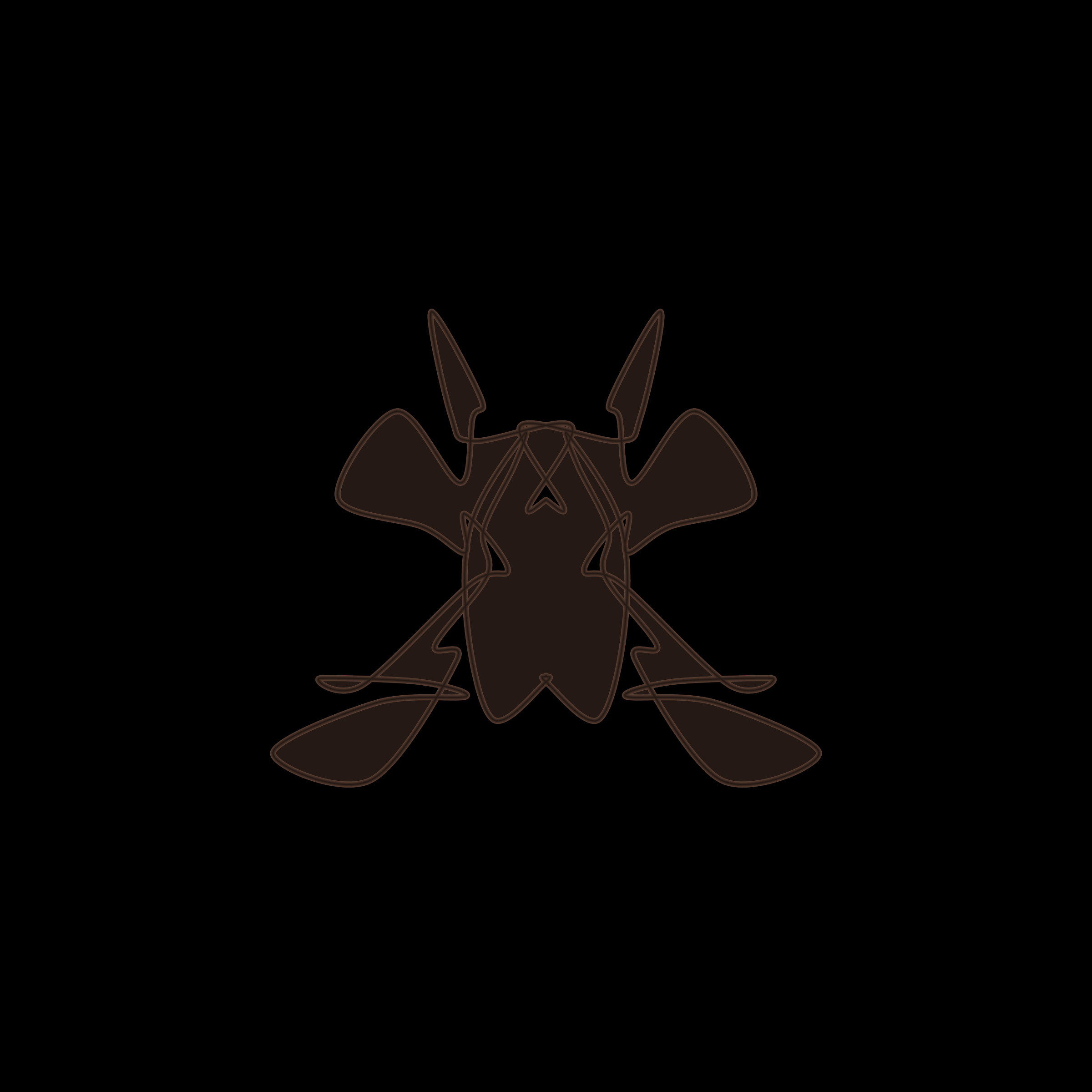 Art Blocks - Art Blocks v2 - Cryptoblots #1748 - NFT # 3001748